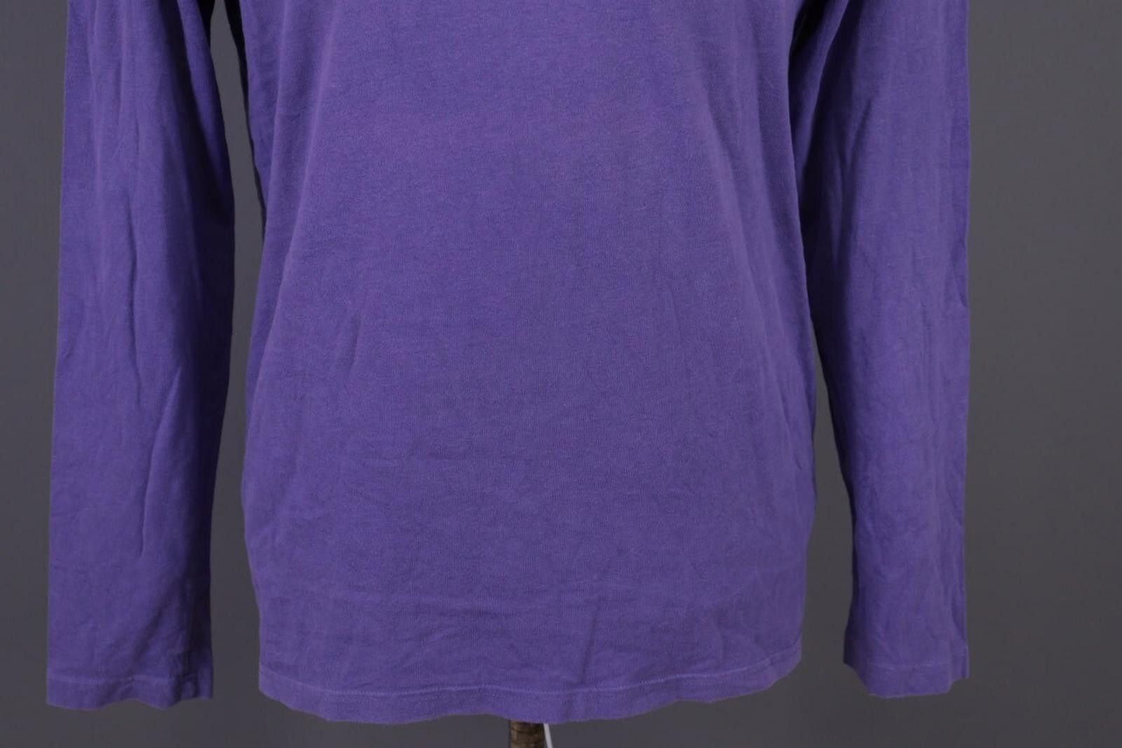 Aeronautica Militare Aeronautica Militare Purple Big Logo Pullover Sweater Size L Size US L / EU 52-54 / 3 - 4 Thumbnail