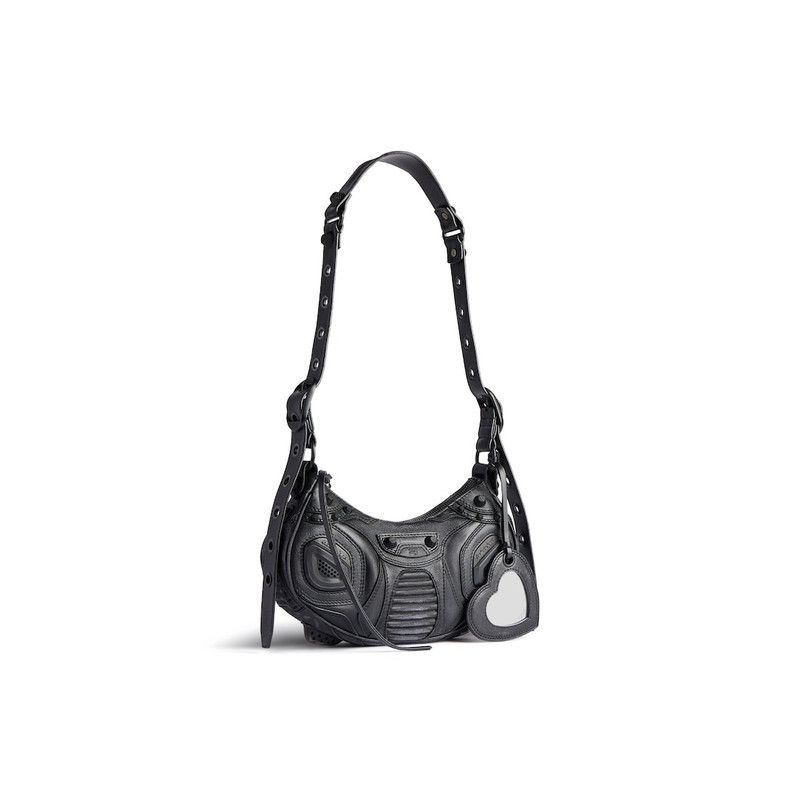 Balenciaga o1srvl11e0226 Size: OS / Le Cagole XS Shoulder Bag In Black Size ONE SIZE - 2 Thumbnail