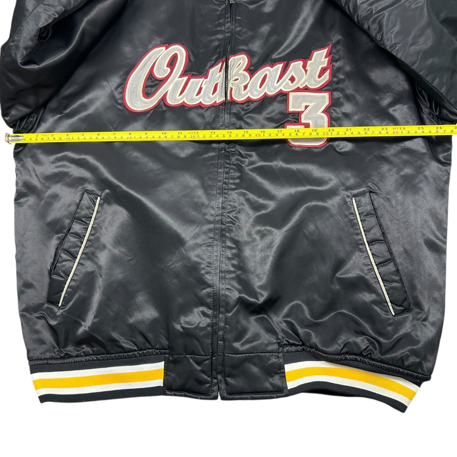 Starter RARE 00s OUTKAST 3 ALL PRO 3000 SATIN JACKET HIP HOP RAP Size US L / EU 52-54 / 3 - 7 Thumbnail