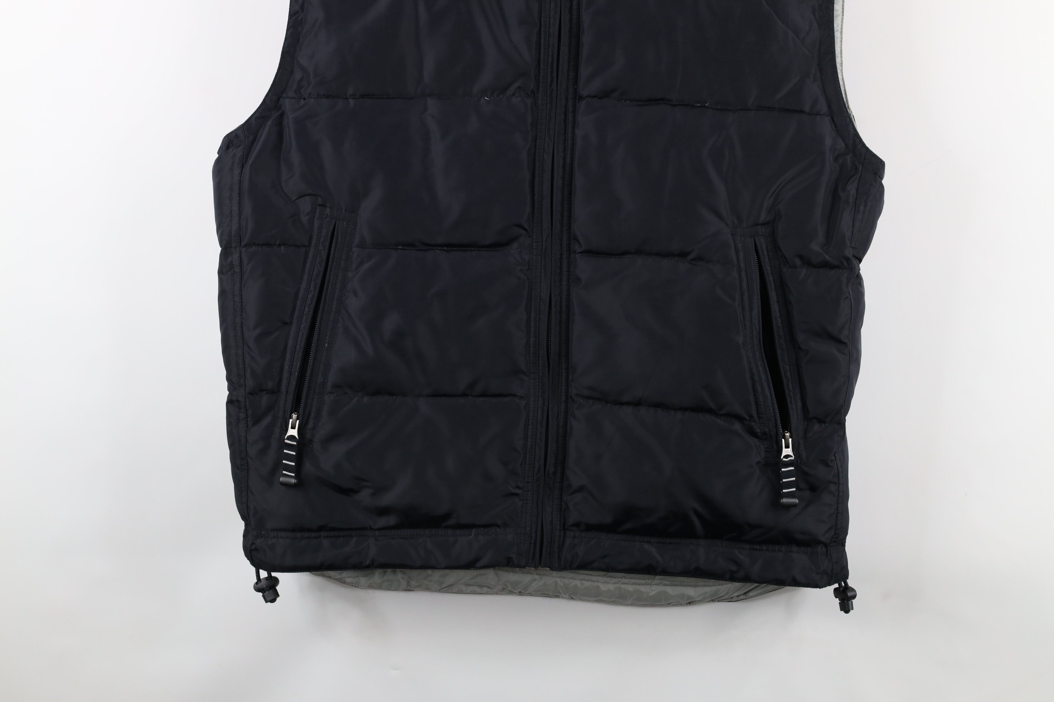 Gap × Vintage Vintage Y2K 2000 Gap Reversible Puffer Vest Jacket Black Size US L / EU 52-54 / 3 - 3 Thumbnail