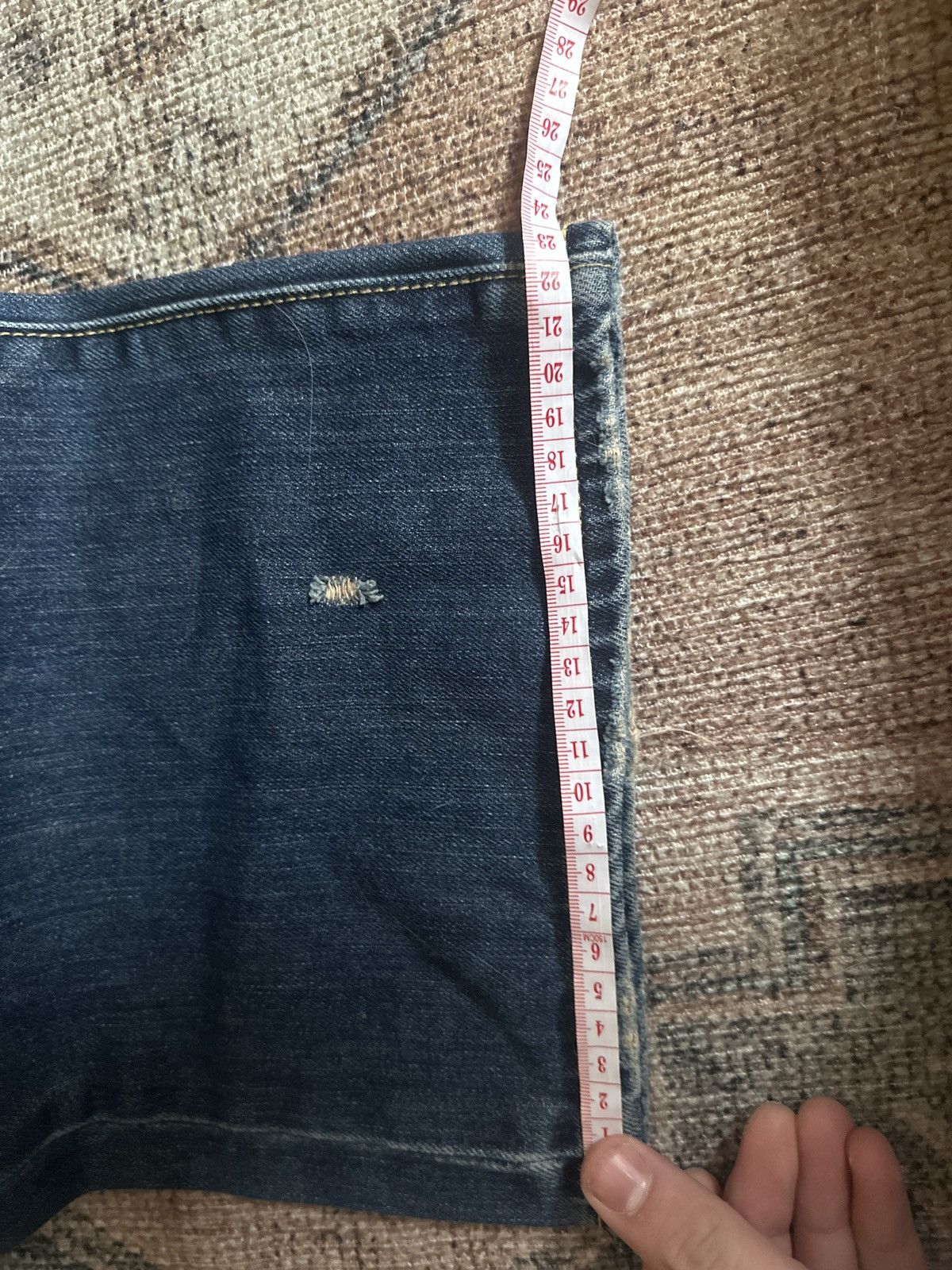 Ed Hardy Rare Ed Hardy Back Print Dragon Denim Size US 34 / EU 50 - 10 Thumbnail