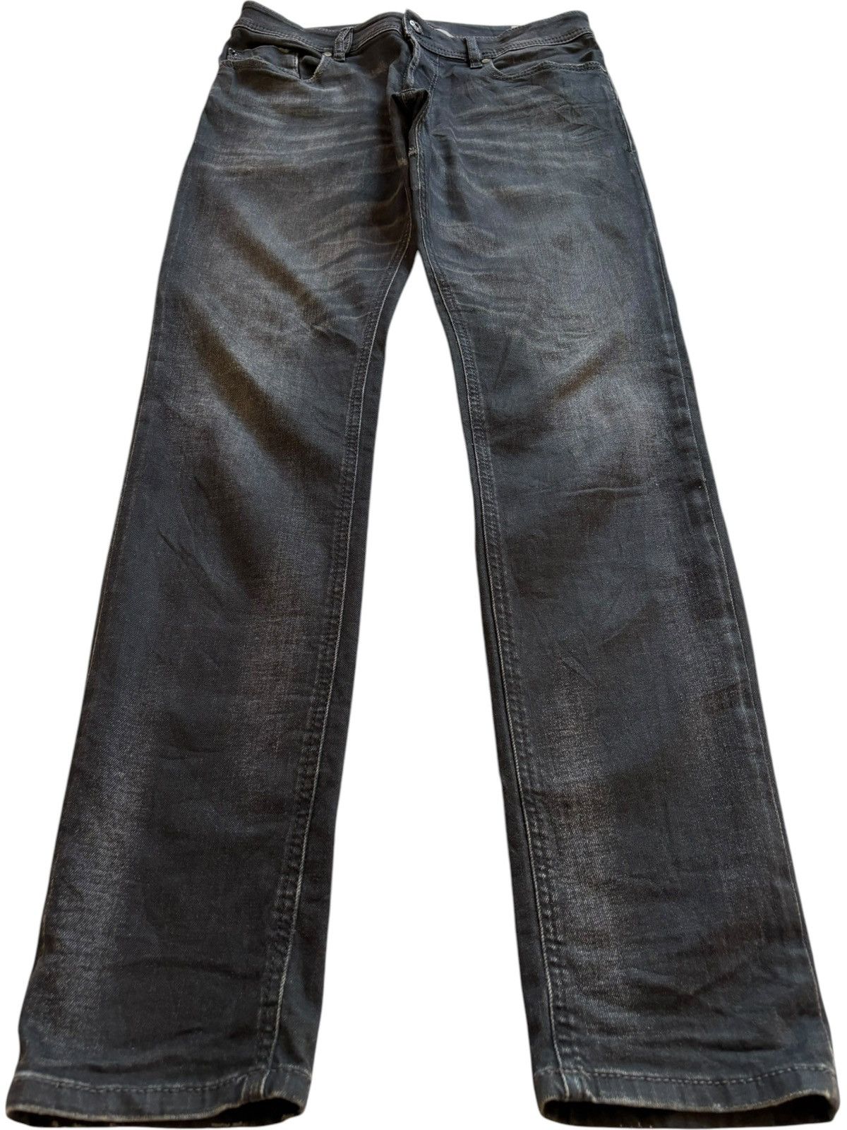 Vintage Diesel Sleenker Faded Wash Black Jeans