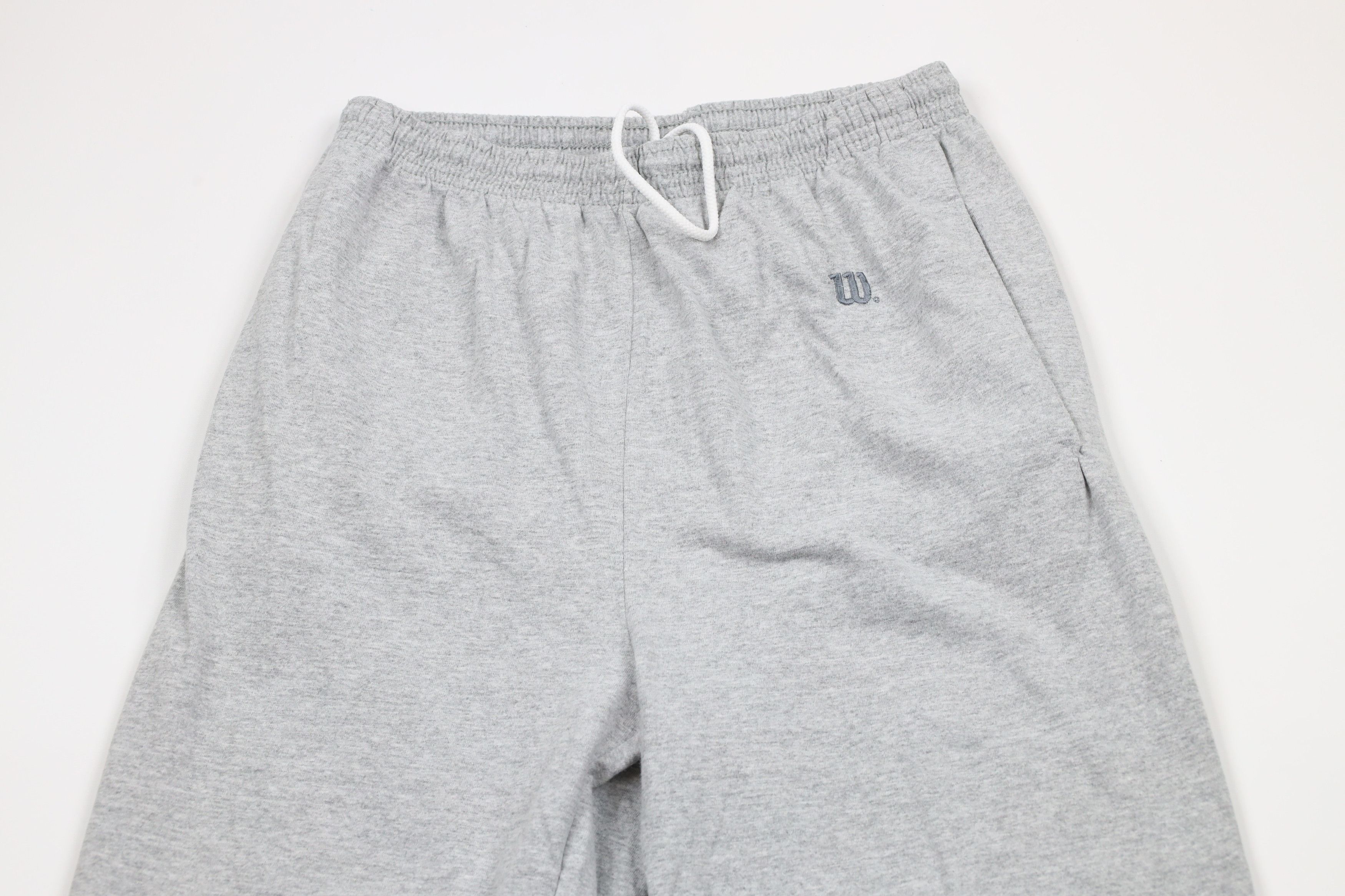 Vintage Vintage 90s Wilson Wide Leg Lightweight Pants Gray USA Size US 36 / EU 52 - 2 Thumbnail