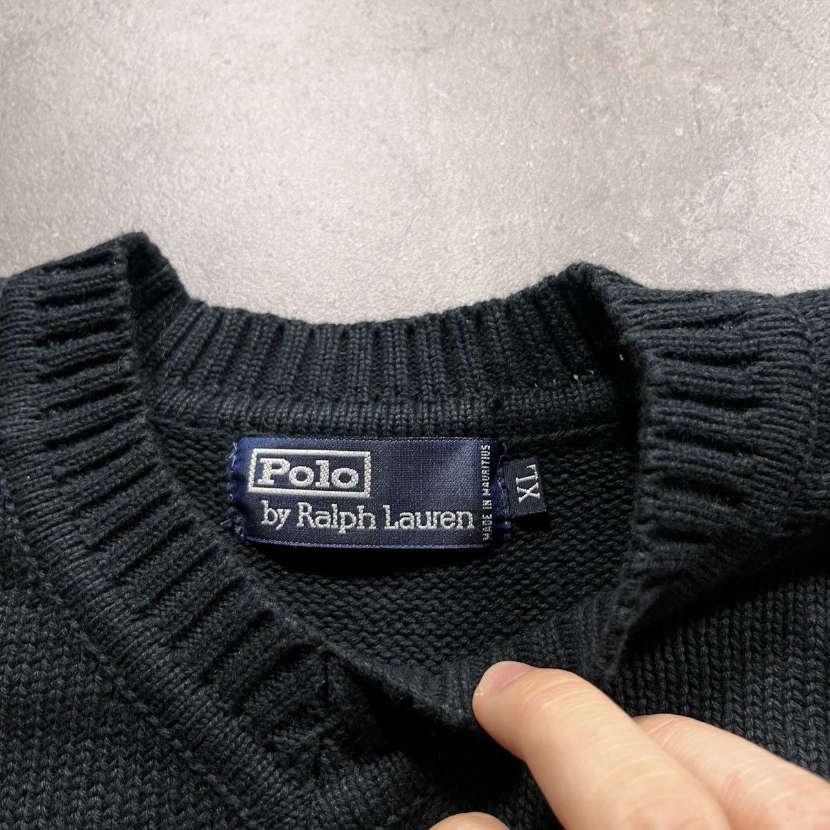 Polo Ralph Lauren Vintage 90s Polo Ralph Lauren Heavy Knitted Knit Sweater Size US XL / EU 56 / 4 - 7 Thumbnail