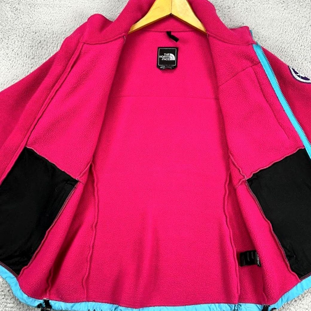 The North Face The North Face Jacket Womens Medium Red Blue Polartec Nylon Full Zip Logo Pocket Jacket Womens Medium Red Blue Polartec Nylon Full Zip Logo Pocket Size M / US 6-8 / IT 42-44 - 5 Thumbnail
