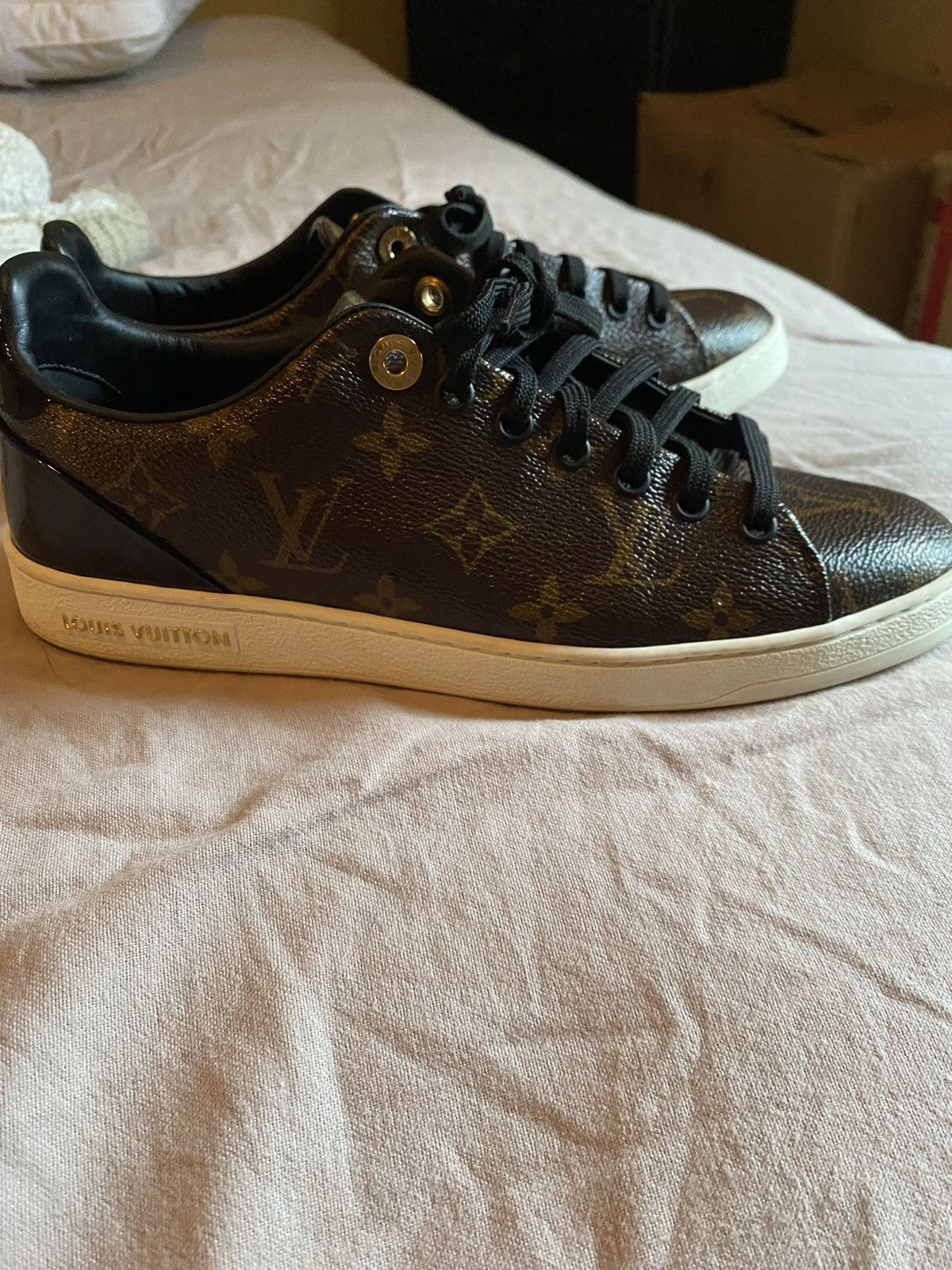 Louis Vuitton Louis Vuitton Frontrow sneaker Size US 8.5 / IT 38.5 - 2 Thumbnail