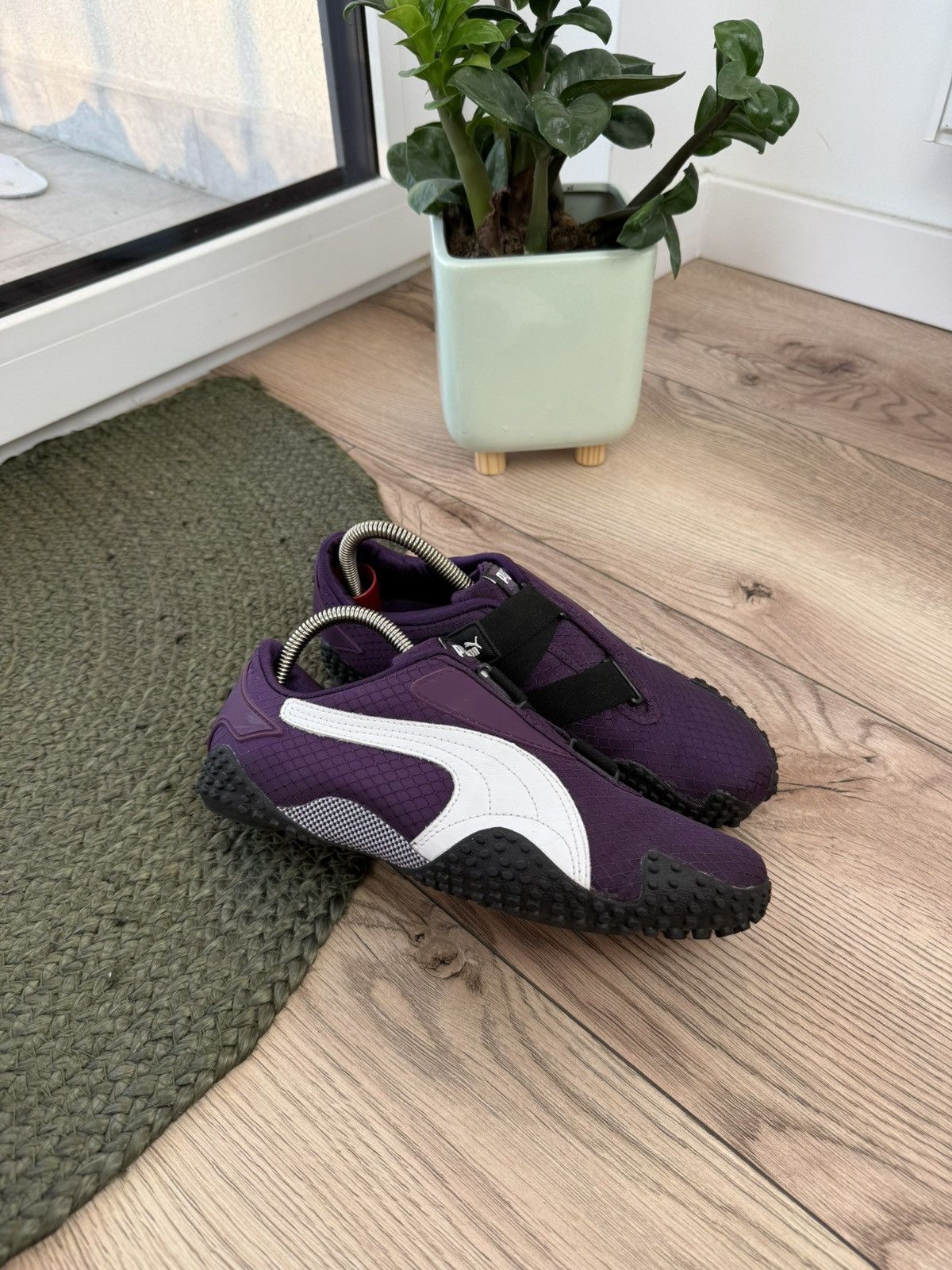 Puma × Vintage SALE✅✅ARCHIVE 2000s PUMA MOSTRO Leather BUBBLE SNEAKERS Size US 9 / IT 39 - 3 Thumbnail