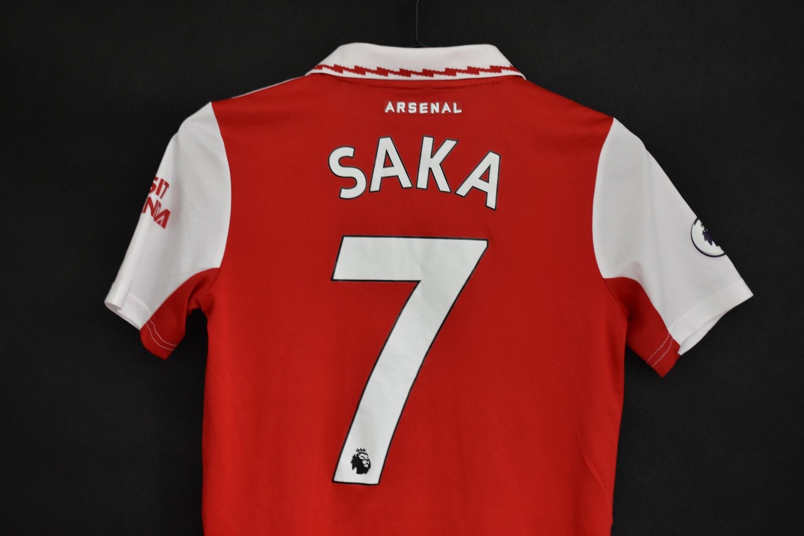 Nike 2022-23 adidas ARSENAL Home Shirt SAKA M. boys 152cm Size US XXS / EU 40 - 4 Thumbnail