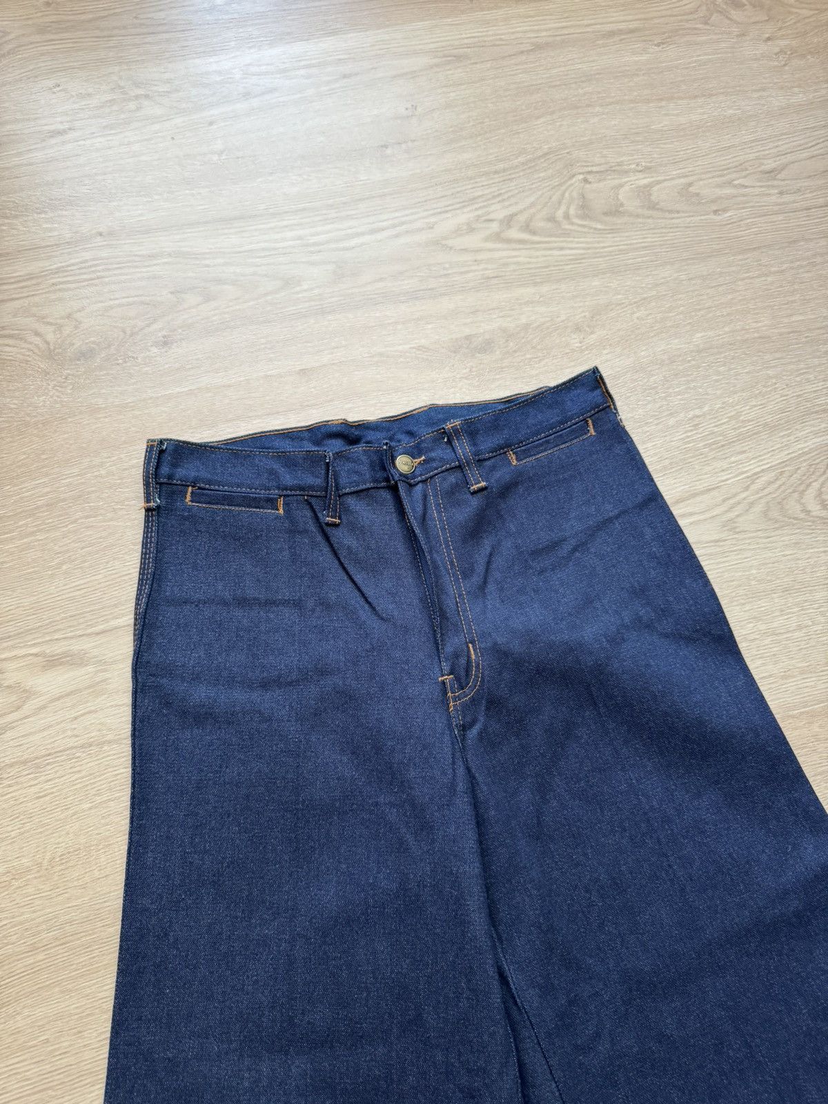 HippyTree Vintage 60-70’s Penisula Women’s Hippie Baggy Denim Jeans Size 32" / US 10 / IT 46 - 2 Thumbnail