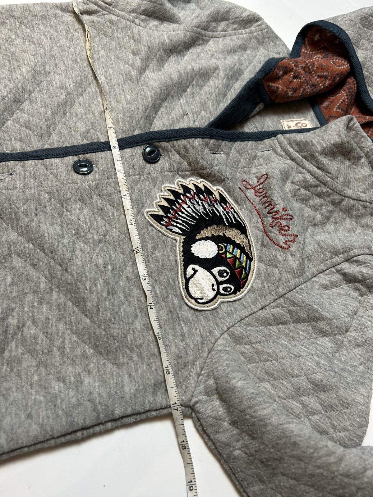 Japanese Brand GLUTTONS JENNIFER HOODIE SWEATER Size ONE SIZE - 5 Thumbnail