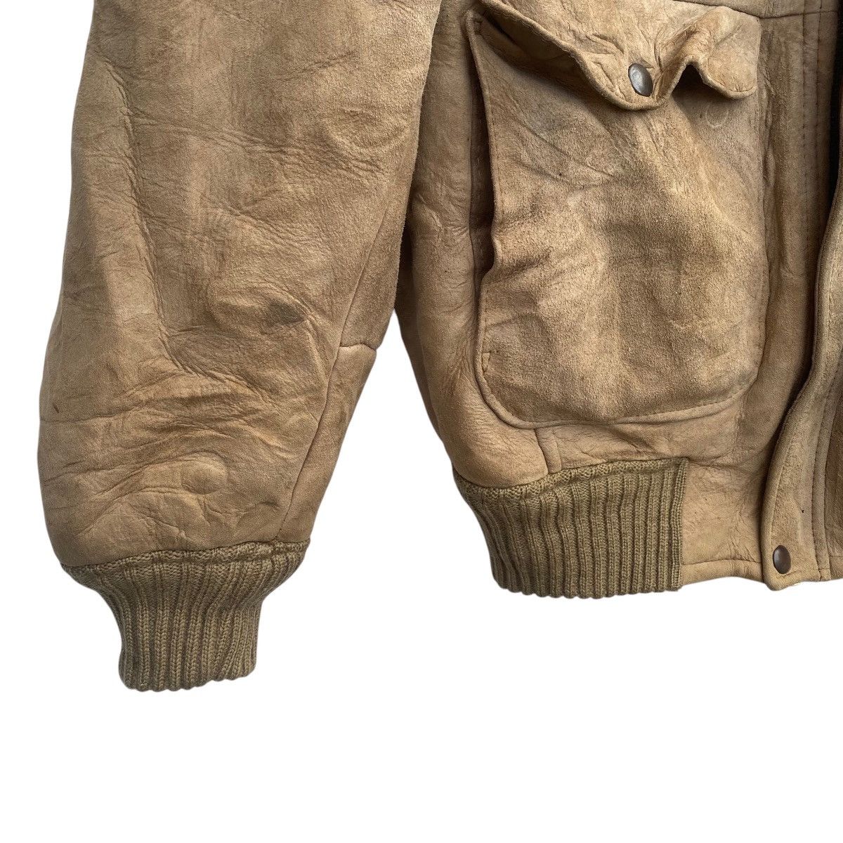 Canterbury of New Zealand × Vintage 🔥Vtg Canterbury Sheepskin WOOL&SUEDE Sherling Leather Jacket Size US M / EU 48-50 / 2 - 4 Thumbnail