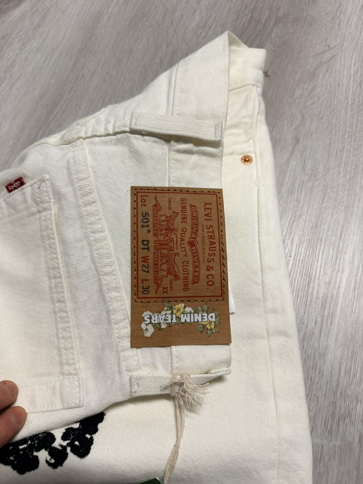 DENIM TEARS Denim Tears Jean Size US 27 - 5 Thumbnail