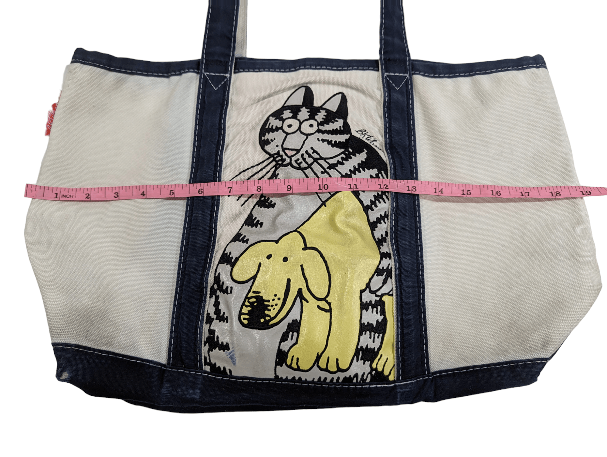 Vintage CRAZY SHIRTS BKLIBAN TOTE BAG Size ONE SIZE - 9 Thumbnail