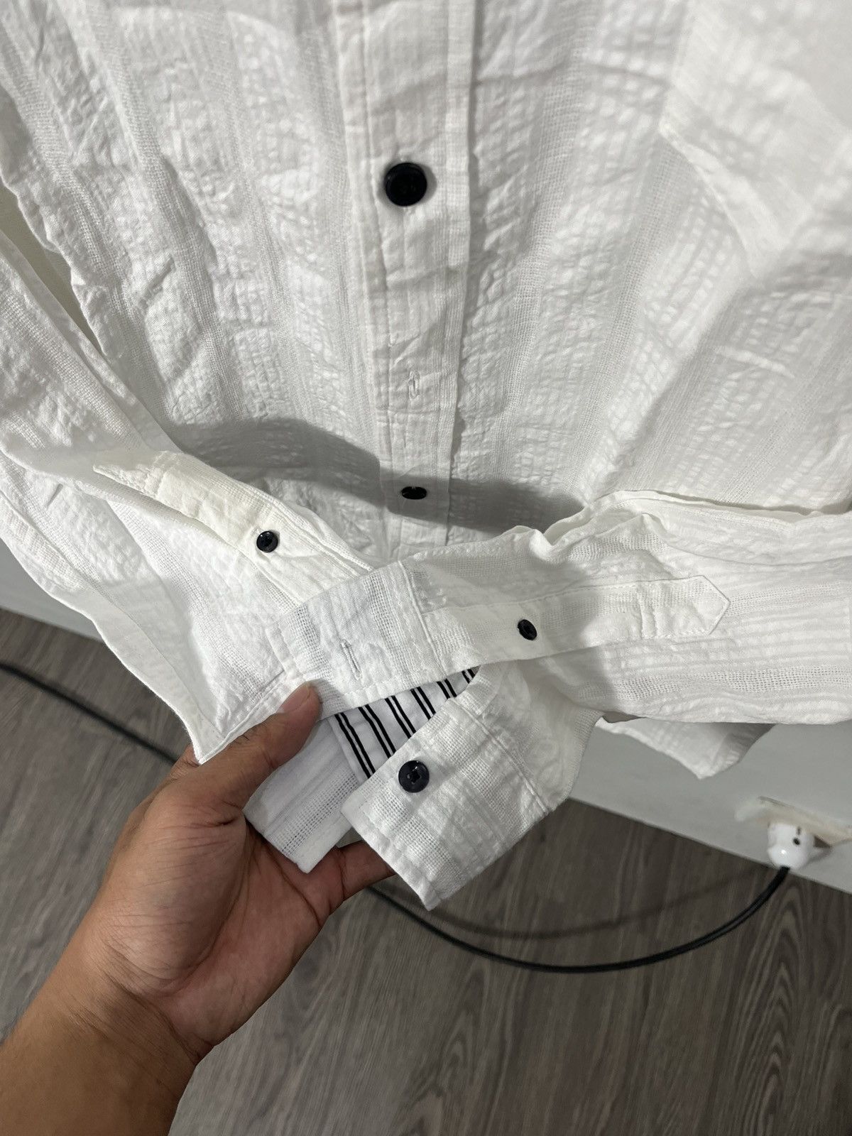 Japanese Brand Semanticdesign long-sleeved shirt Size US L / EU 52-54 / 3 - 5 Thumbnail
