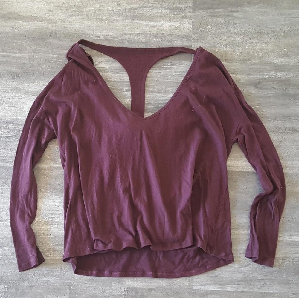 Designer Dark Burgundy Gold Detailed Long Sleeve Size S / US 4 / IT 40 - 1 Thumbnail