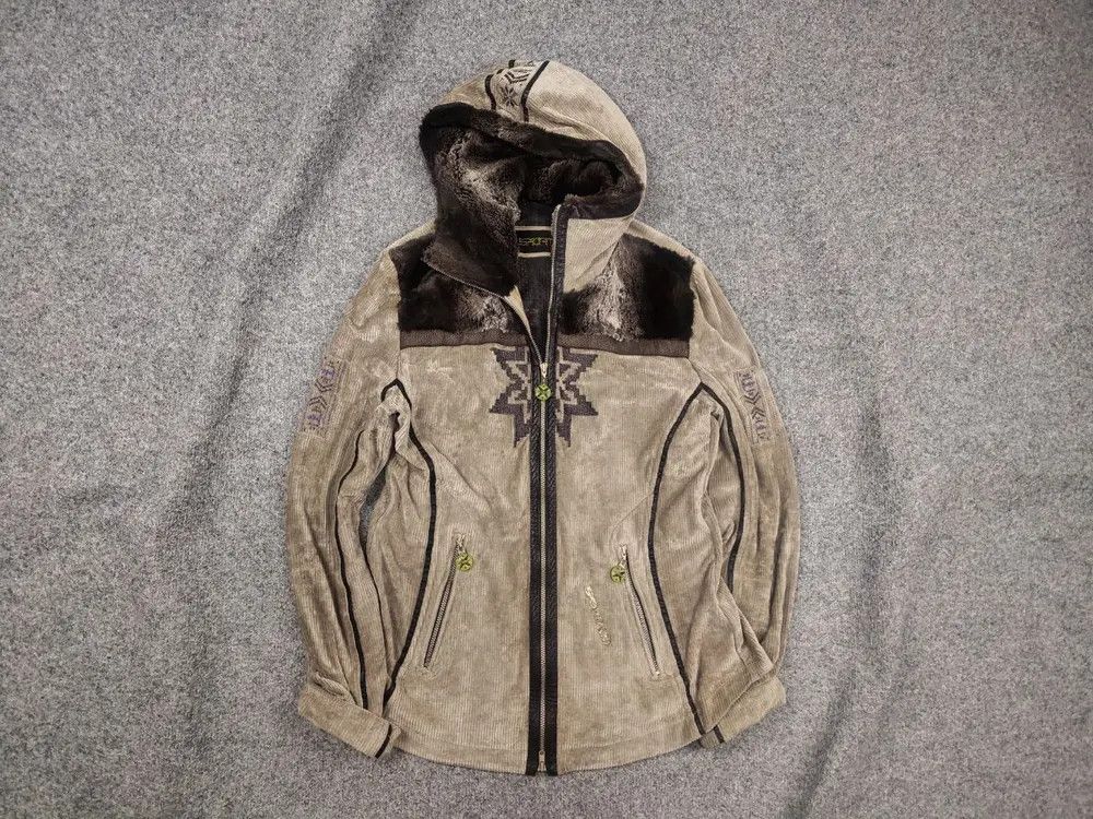 Sportalm Kitzbuhel Sportalm Kitzbühel Ski Jori trekking Corduroy Jacket fur Size M / US 6-8 / IT 42-44 - 1 Thumbnail