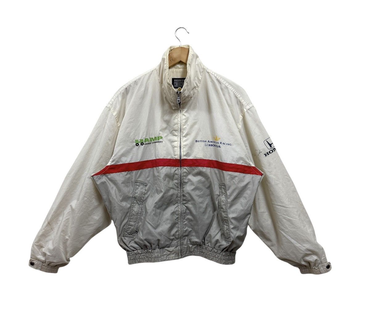 Honda Vintage Honda Bristish American Racing lightjacket Size US XL / EU 56 / 4 - 2 Thumbnail