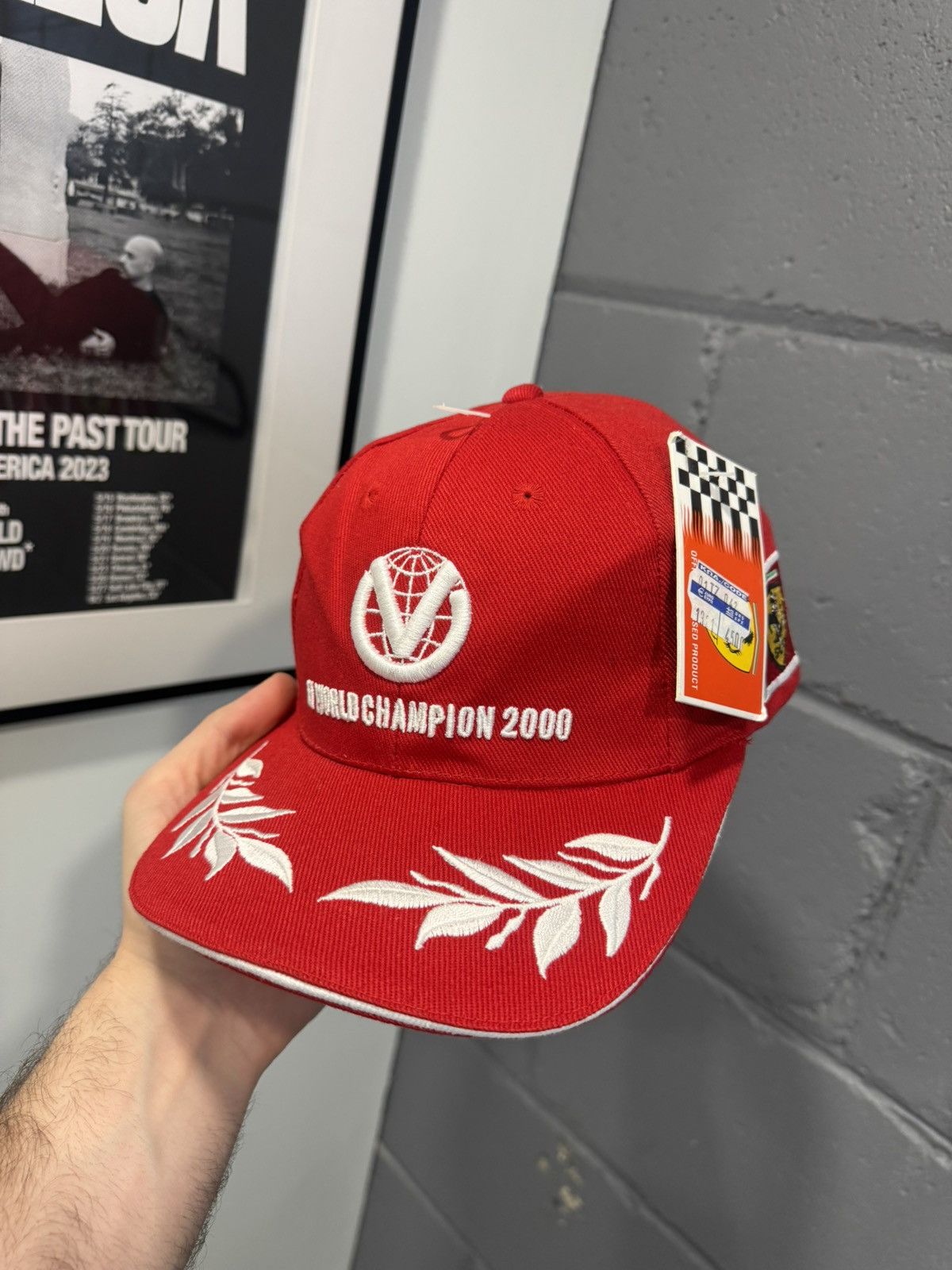 Ferrari 2000 Ferrari Michael Schumacher F1 Hat Vintage Size ONE SIZE - 1 Thumbnail