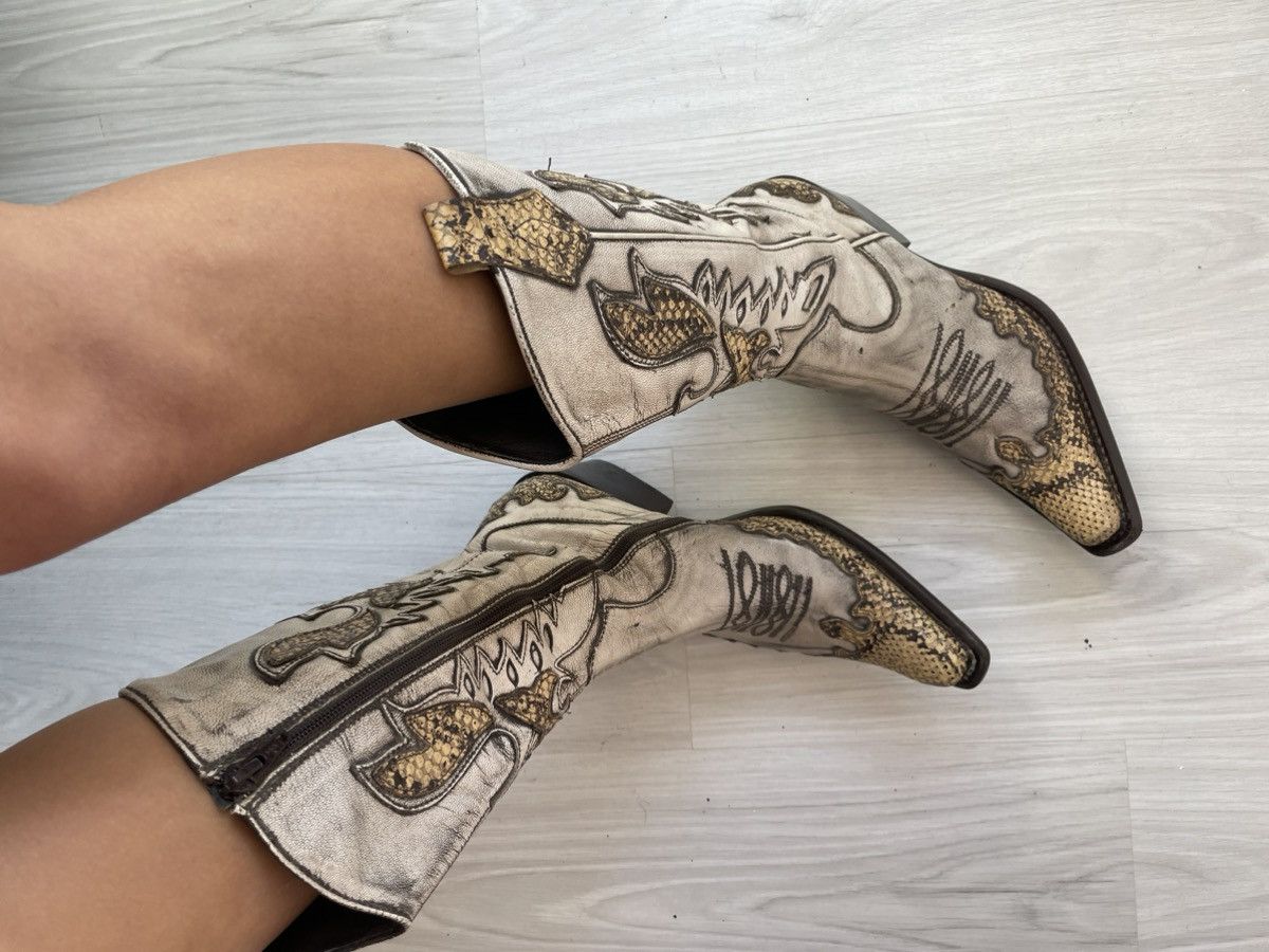 Vintage Vintage cowboy boots Size US 6.5 / IT 36.5 - 3 Thumbnail
