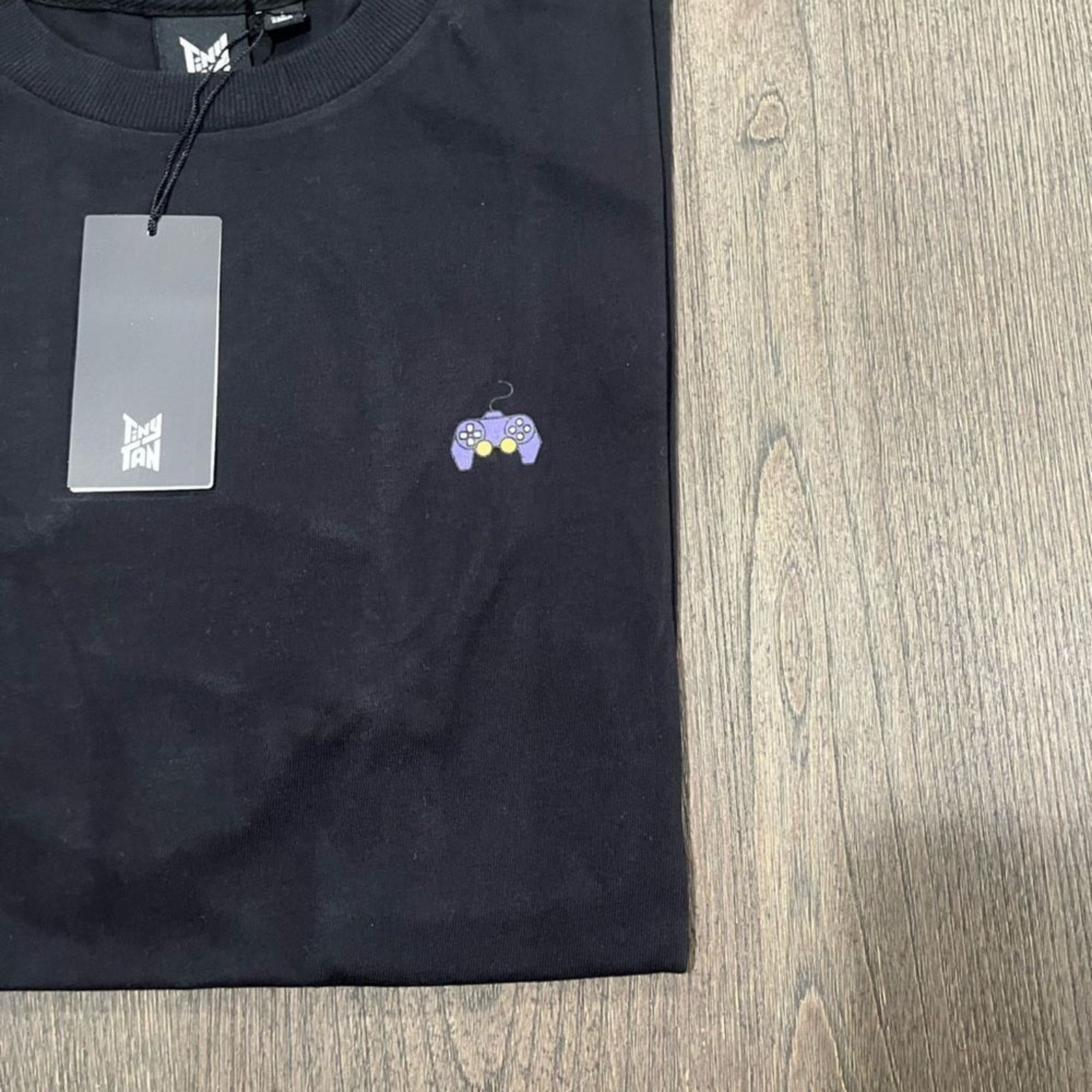 Other NWT BTS TinyTan Jin Character T-Shirt Black Size L Size US L / EU 52-54 / 3 - 4 Thumbnail