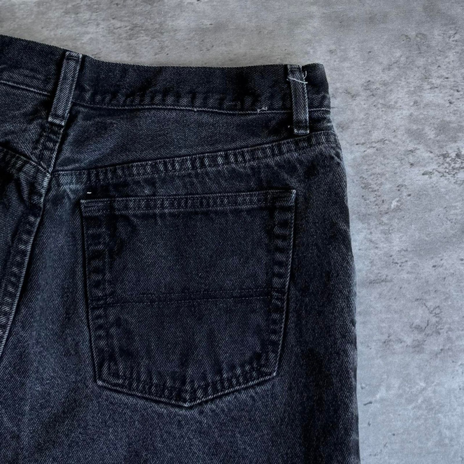 Urban Pipeline × Vintage Vintage Y2K Urban Pipeline Baggy Black Opium Denim Jeans Size US 35 - 3 Thumbnail