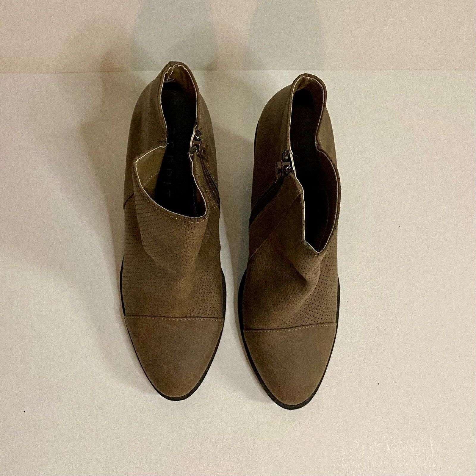 Esprit Esprit Kali Tan High Heel Ankle Booties Shoes Womens 7.5 Size US 7.5 / IT 37.5 - 8 Thumbnail