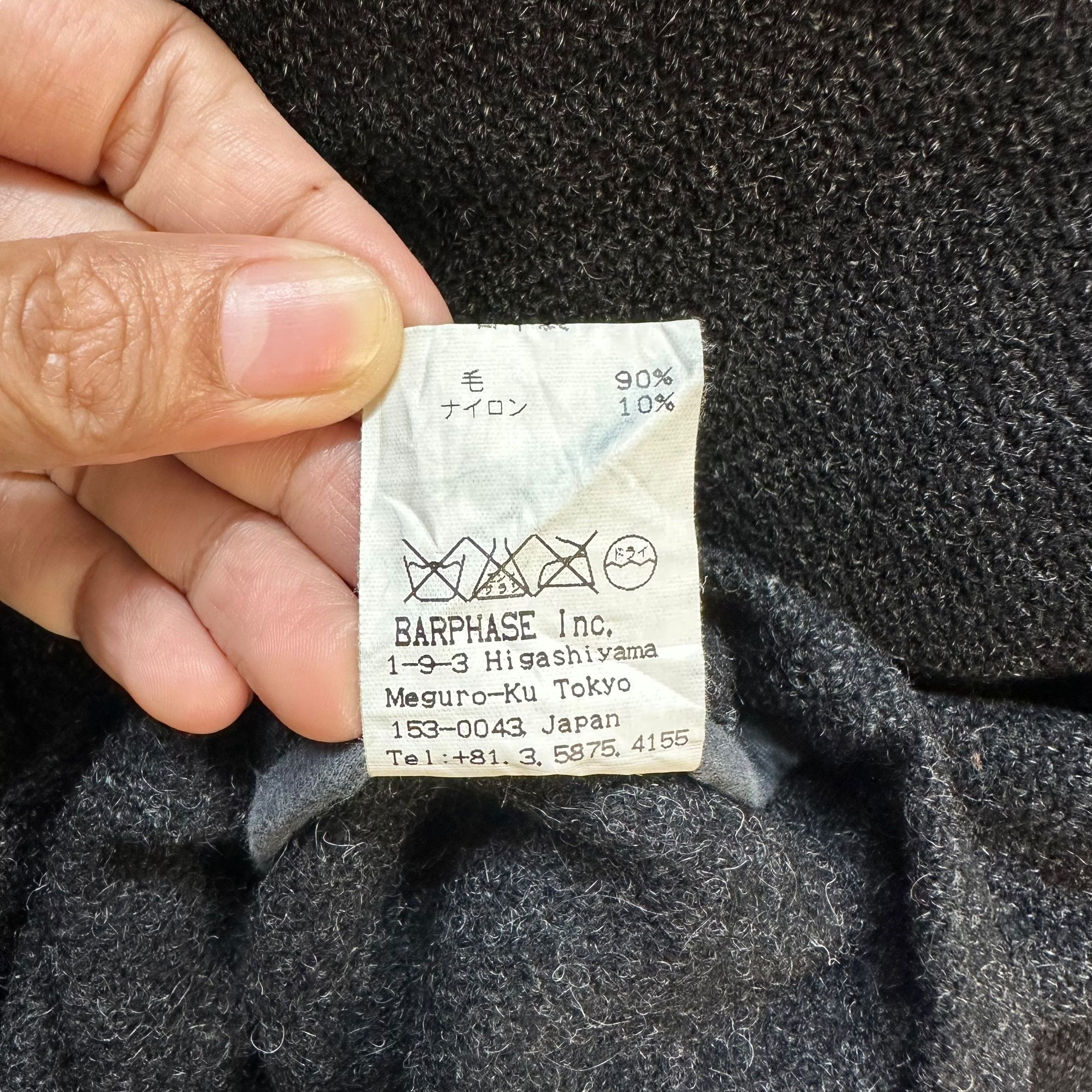Japanese Brand SIXE Made in Japan Wool Nylon Flannel Jacket #A39-0880 Size US S / EU 44-46 / 1 - 8 Thumbnail