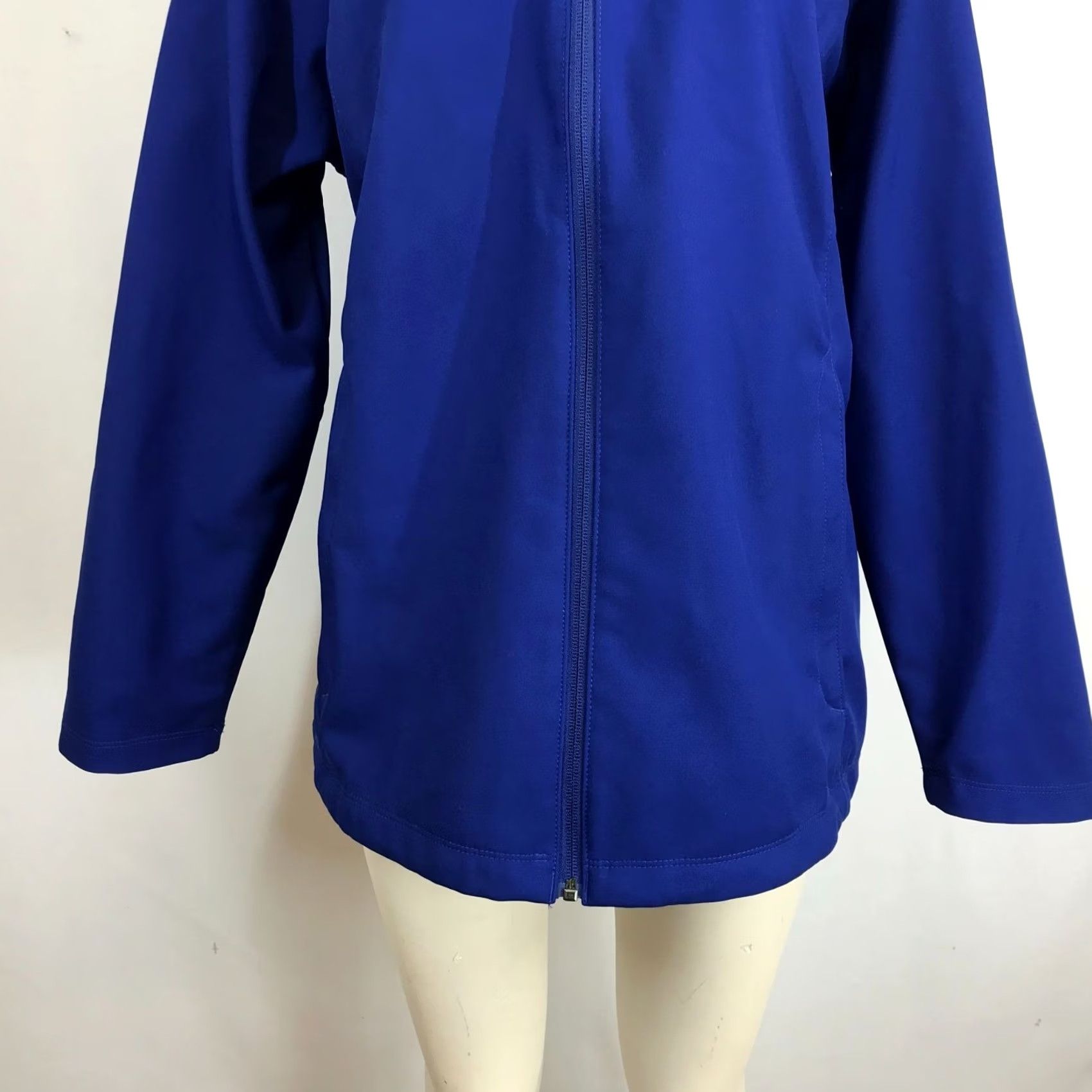 Vintage COLUMBIA Women's 1X Blue Full Zip Polyester Softshell Jacket Size XL / US 12-14 / IT 48-50 - 3 Thumbnail
