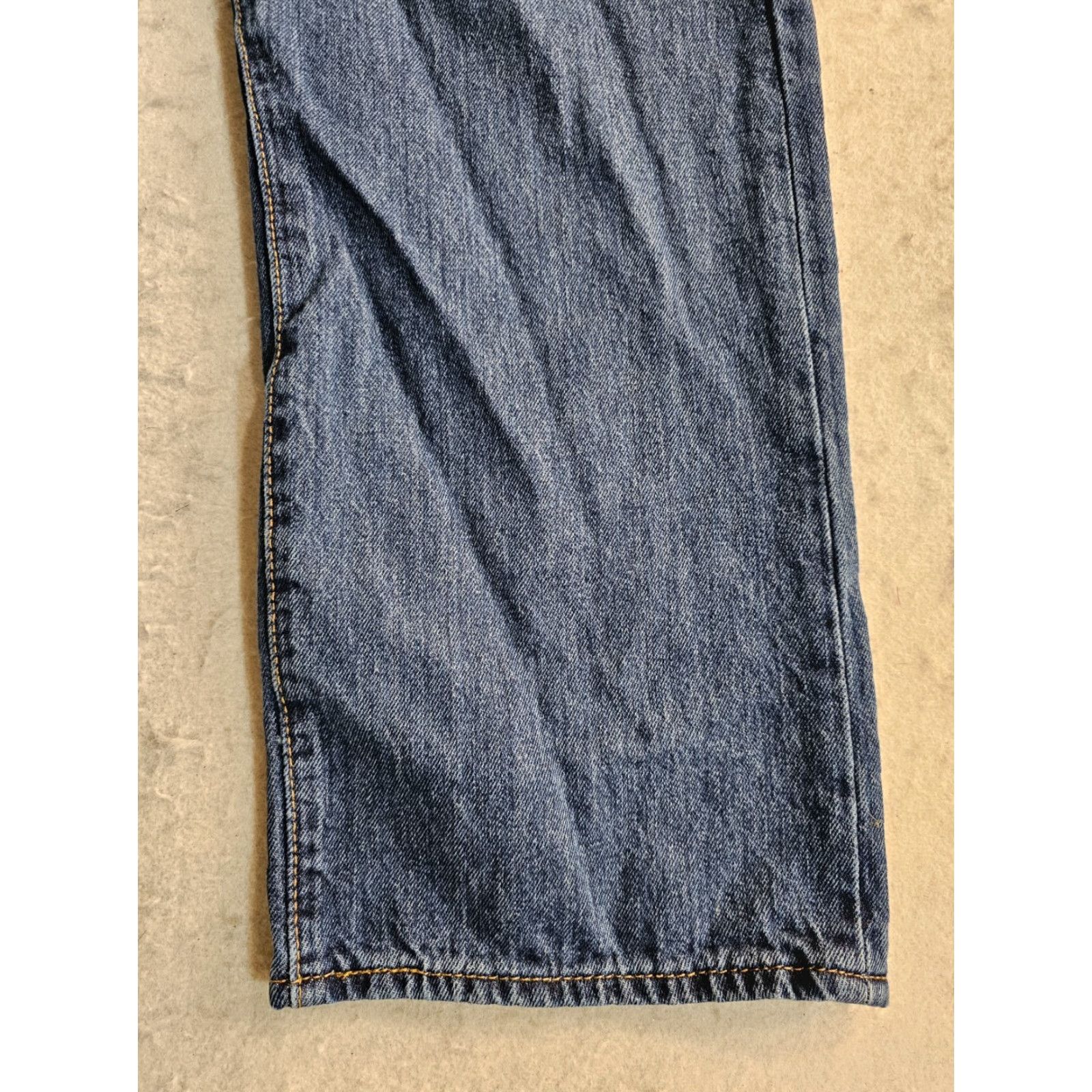 Levi's VINTAGE Levi Levi's 501 XX Button-Fly Jeans Dark Wash Denim Cotton Y2K Mens Size 40x30 Jeans Mens 40x30 Blue Regular Distressed 5-Pocket USA 501 Model Size US 40 / EU 56 - 4 Thumbnail