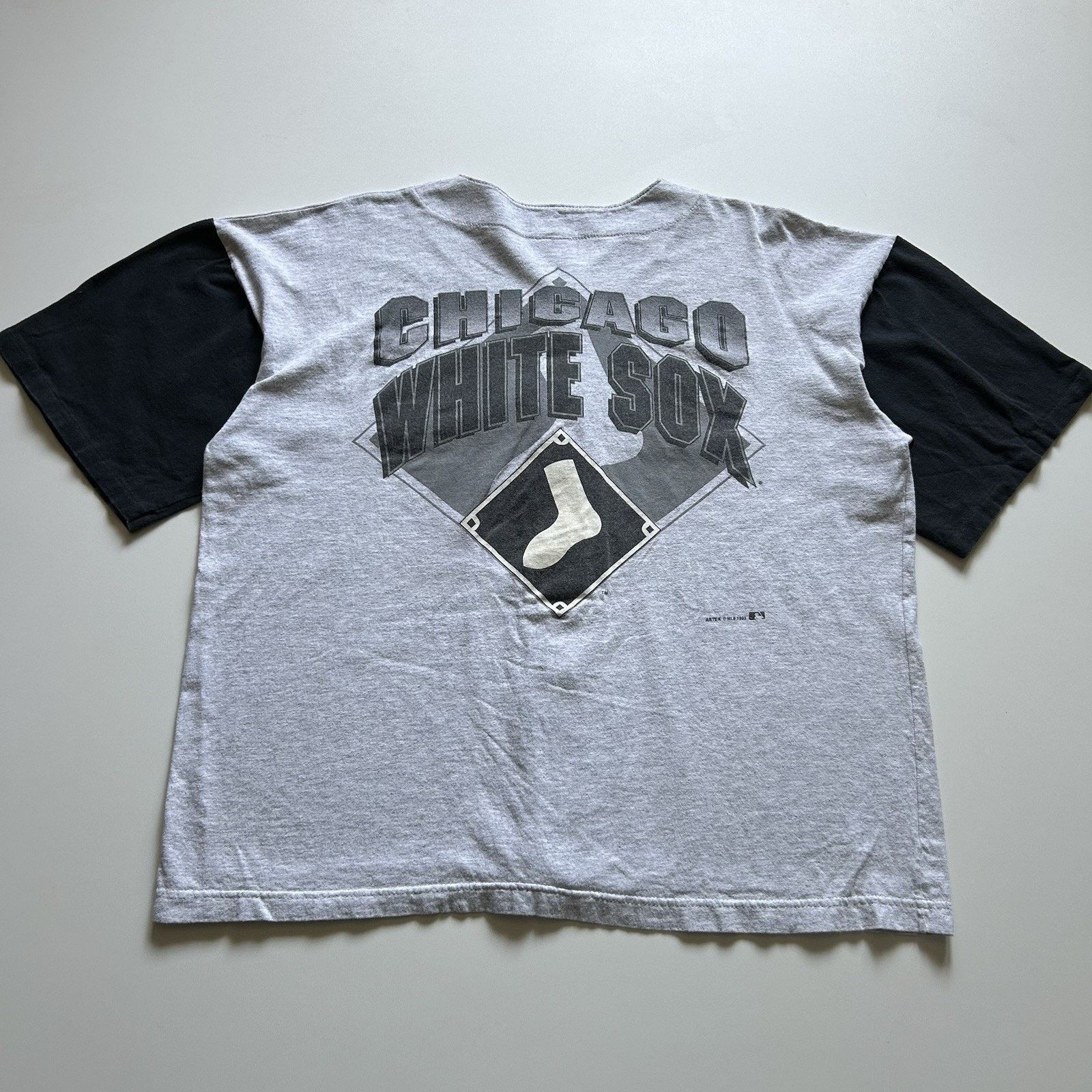 MLB Vintage 90s Chicago White Sox Button Up Cotton Jersey XL Size US XL / EU 56 / 4 - 1 Thumbnail