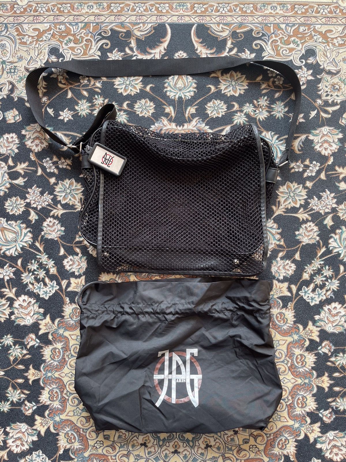 Jean Paul Gaultier 2000s Jean Paul Gaultier mesh Sling Bag Size ONE SIZE - 9 Thumbnail