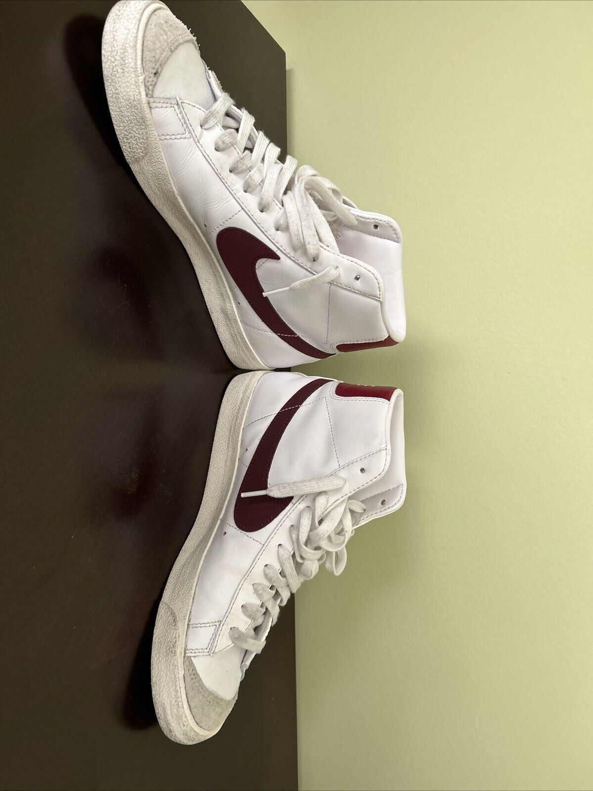Nike NIKE BLAZER MID '77 VINTAGE WHITE / TEAM RED - SIZE 9 US - Size US 9 / EU 42 - 5 Thumbnail