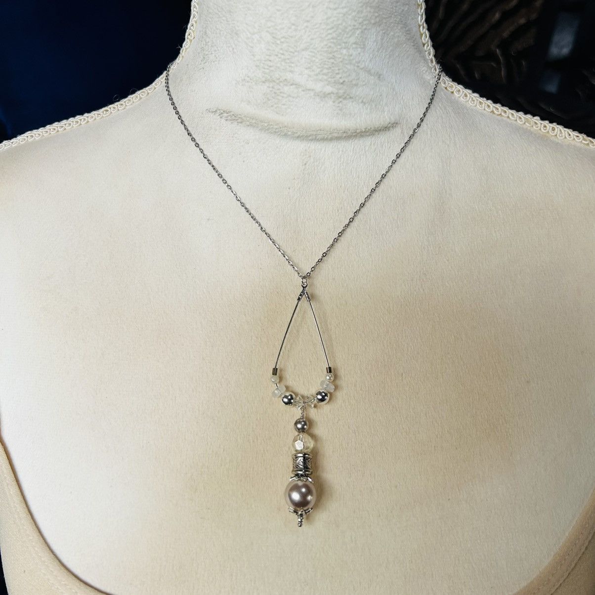 Handmade Handcrafted vintage bead changeable charm pendant necklace Size ONE SIZE - 3 Thumbnail