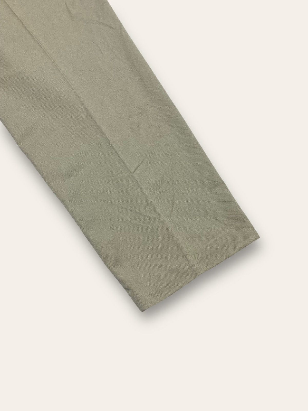 Lacoste 90s Vintage LACOSTE Chemise Beige Baggy Oversize Wide Pants Size US 35 - 10 Thumbnail