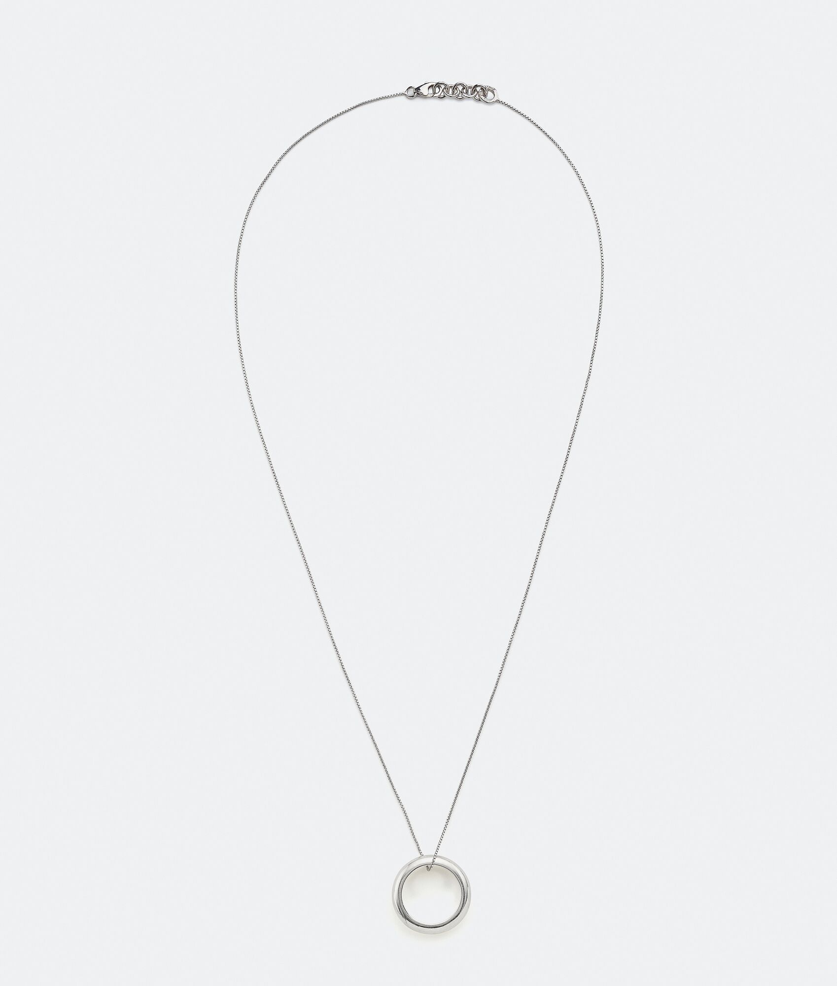 Bottega Veneta o1w1db10525 Size: OS / Essentials Necklace in Silver Size ONE SIZE - 1 Thumbnail