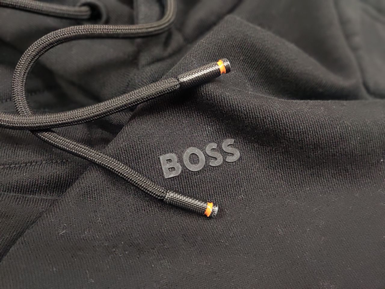 Hugo Boss Hugo Boss Orange Bluza WeFade Black Logo Hoodie Size US S / EU 44-46 / 1 - 10 Thumbnail