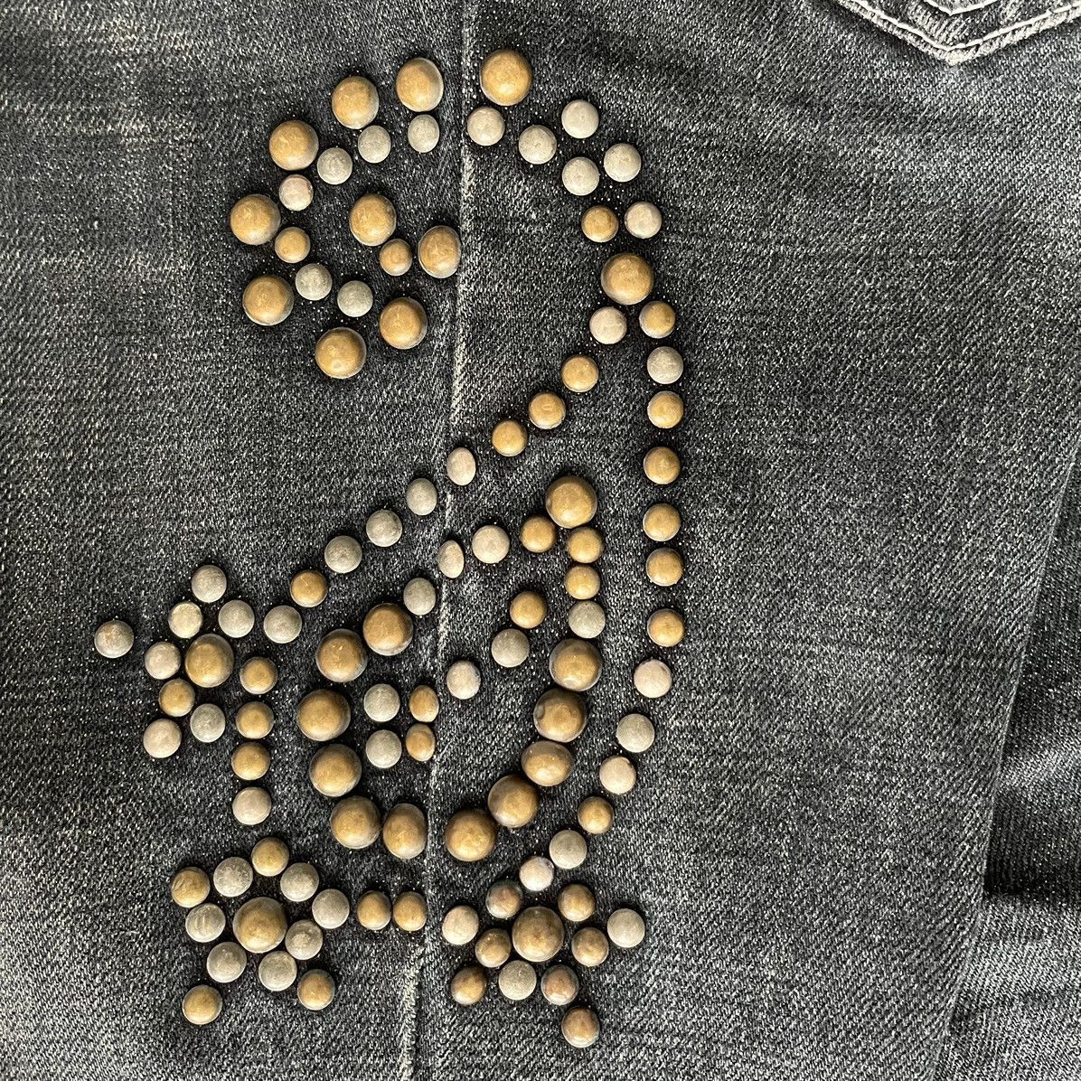 Yasuyuki Ishii Yasuyuki Ishii 2000's Studded Gem 'Rocaille' Jeans Size US 29 - 6 Thumbnail