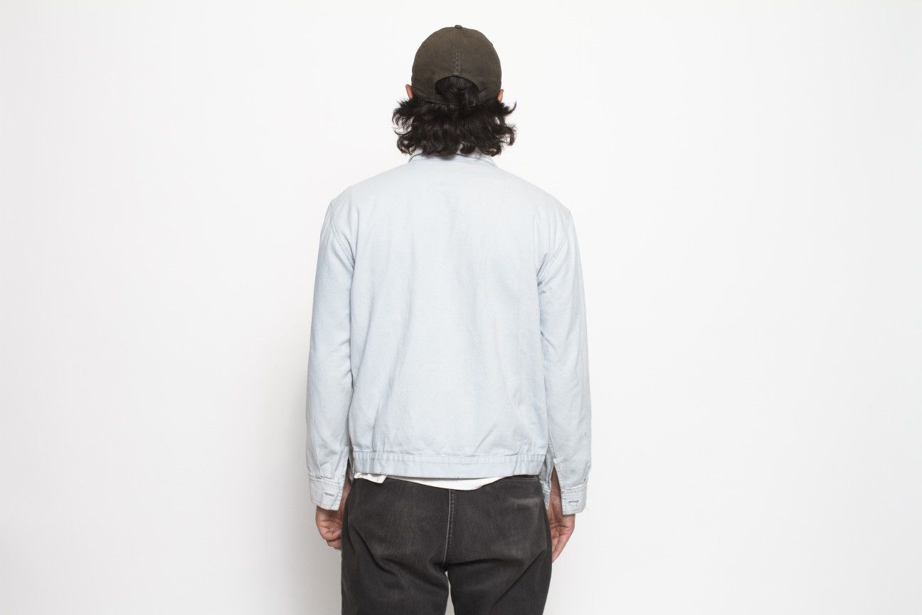 Vintage LIGHT BLUE BOXY ITALIAN WORKWEAR JACKET WITH DENSO GRAPHIC Size US M / EU 48-50 / 2 - 4 Thumbnail