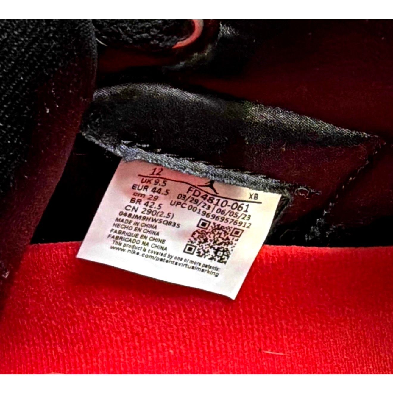 Jordan Brand Womens Air Jordan 1 Retro Satin Bred FD4810-061 Size 12W Size US 12 / IT 42 - 7 Thumbnail