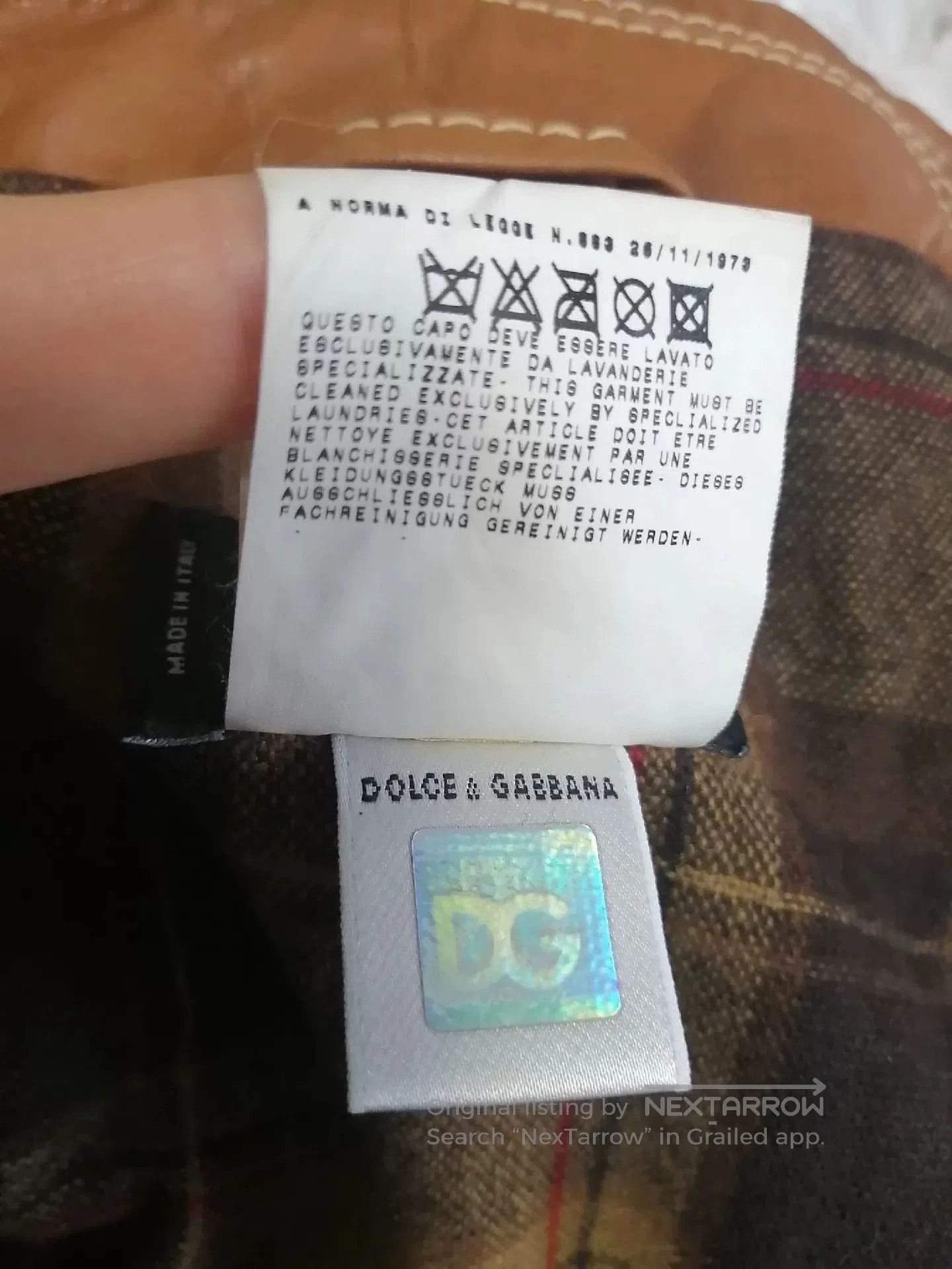 Dolce & Gabbana Dolce & Gabbana Vintage Leather Jacket. Size US XXL / EU 58 / 5 - 6 Thumbnail
