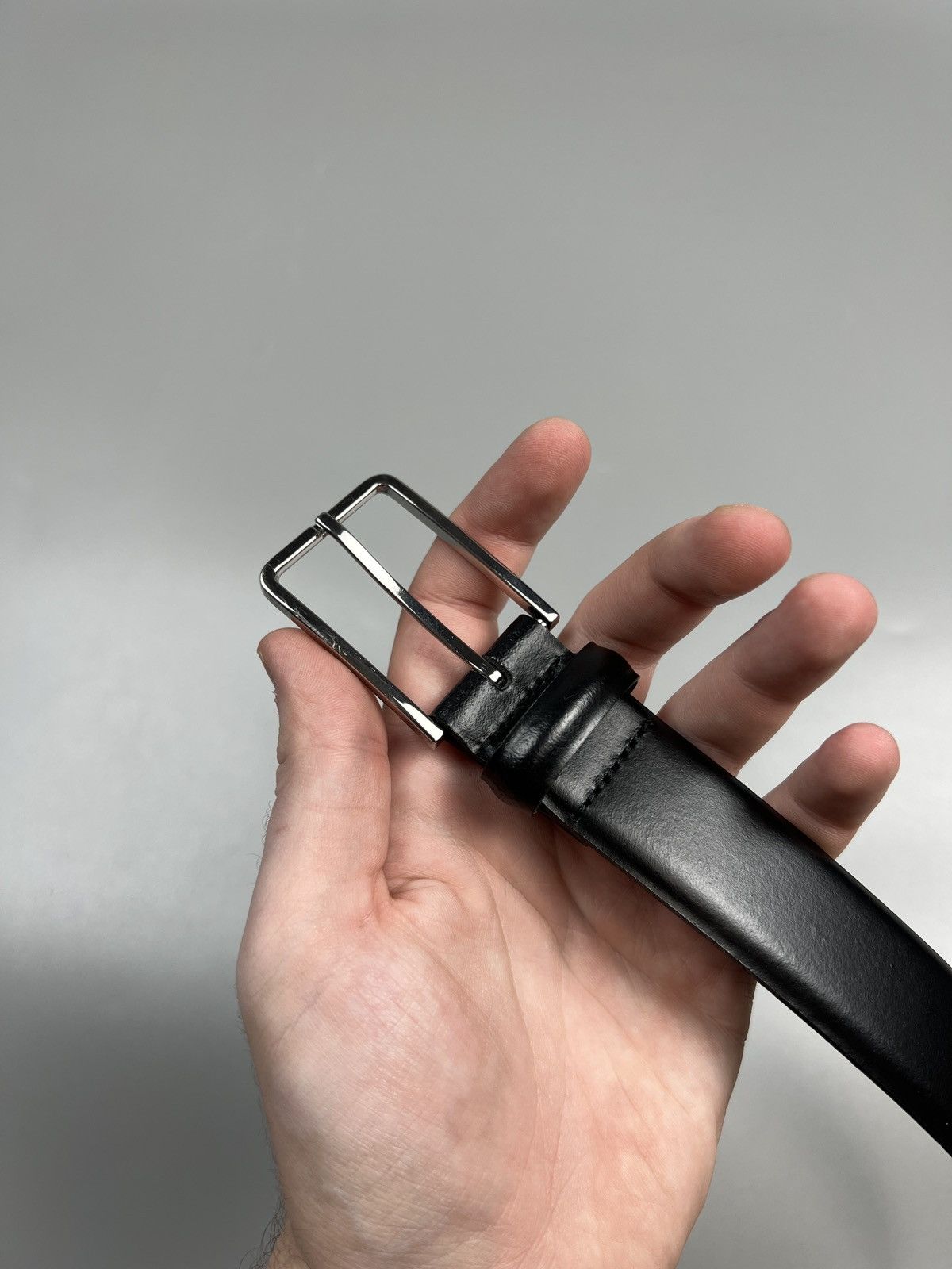 Sandro Sandro Paris Leather Cowhide Formal Belt (Y0618) Size ONE SIZE - 6 Thumbnail