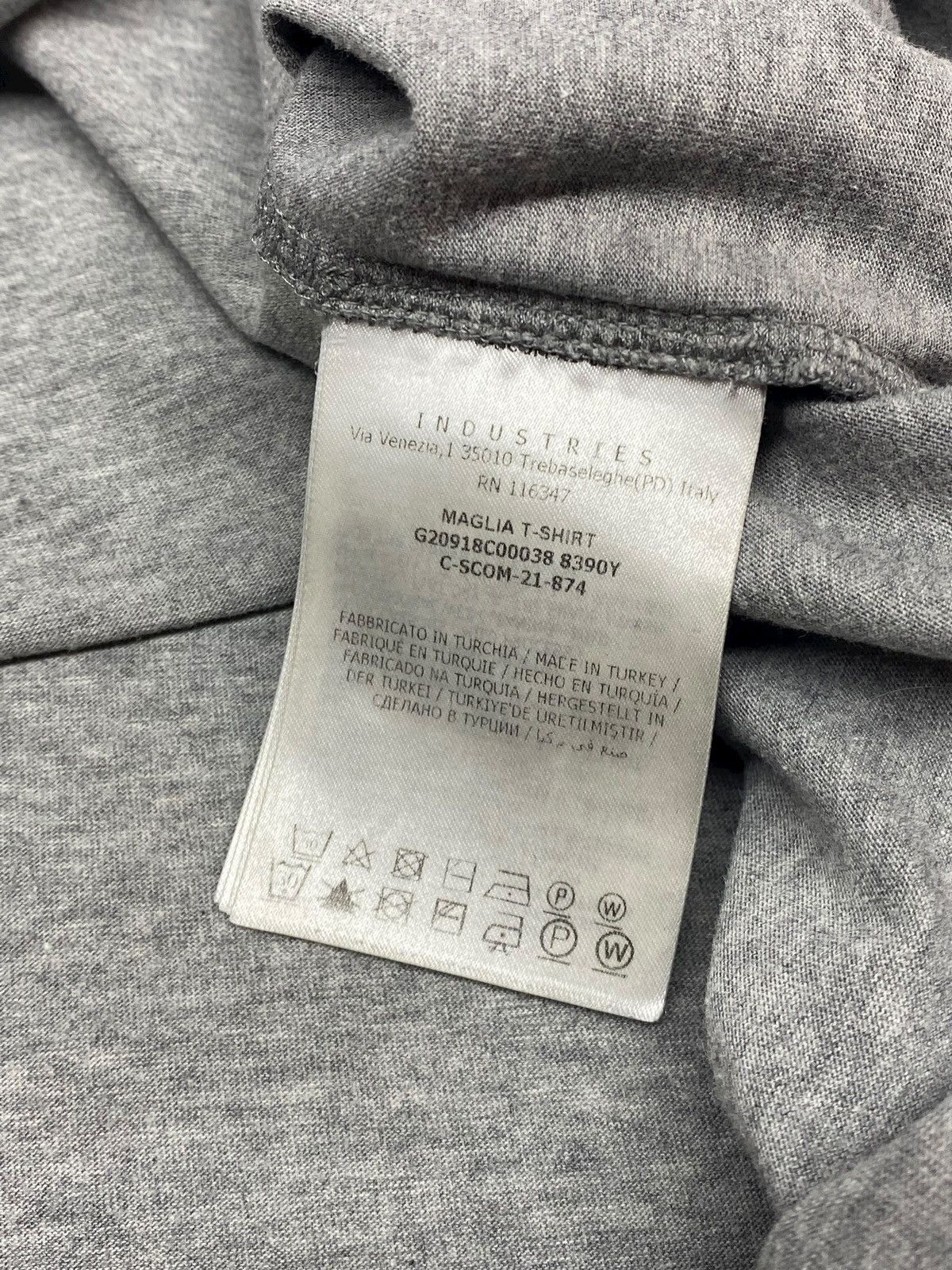 Moncler Moncler Double Logo Patch Cotton T-Shirt Size US L / EU 52-54 / 3 - 12 Thumbnail