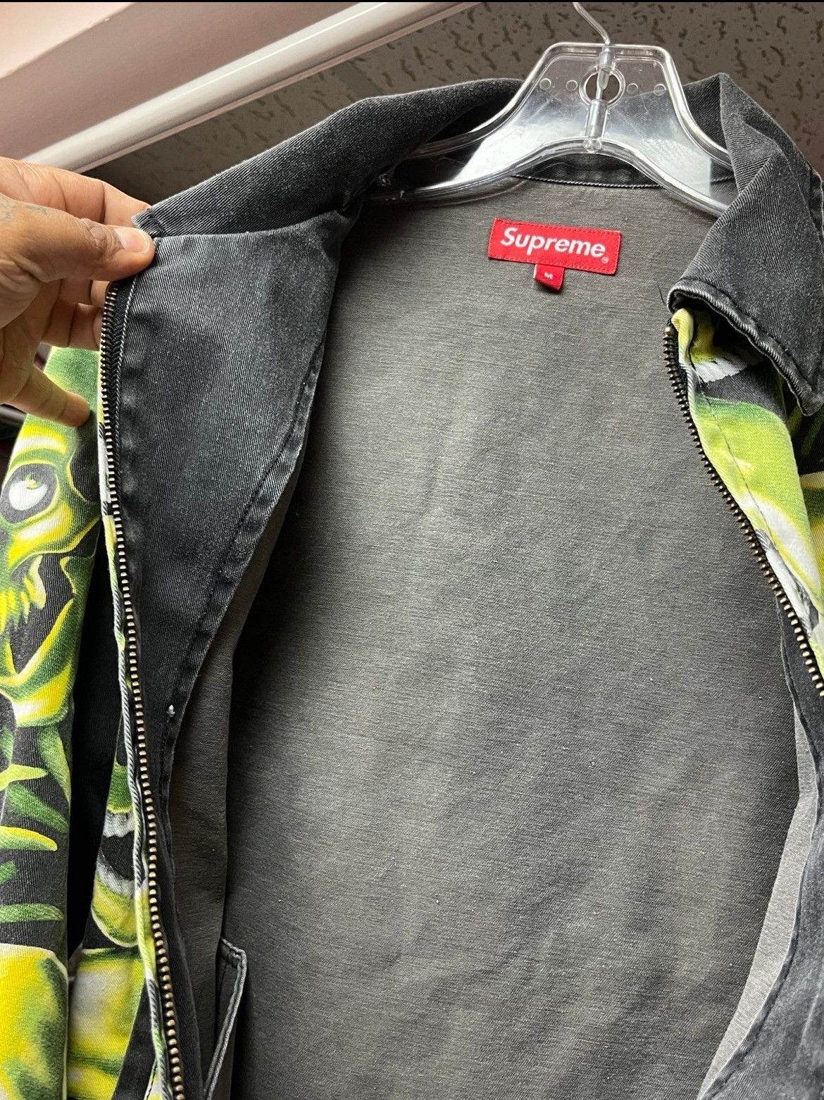 Supreme Supreme Skull Pile Work Jacket ss18 Size US M / EU 48-50 / 2 - 9 Thumbnail