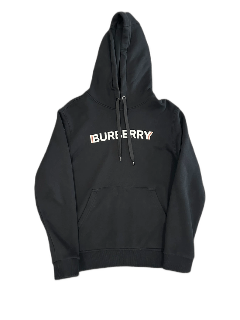 Burberry Burberry Classic Black Letter Hoodie Size US S / EU 44-46 / 1 - 1 Thumbnail