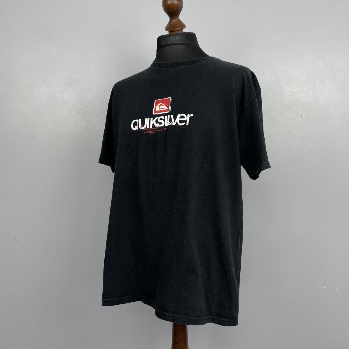 Quiksilver × Vintage Vintage Quicksilver Rap T-shirt double logo sz XL Size US XL / EU 56 / 4 - 4 Thumbnail