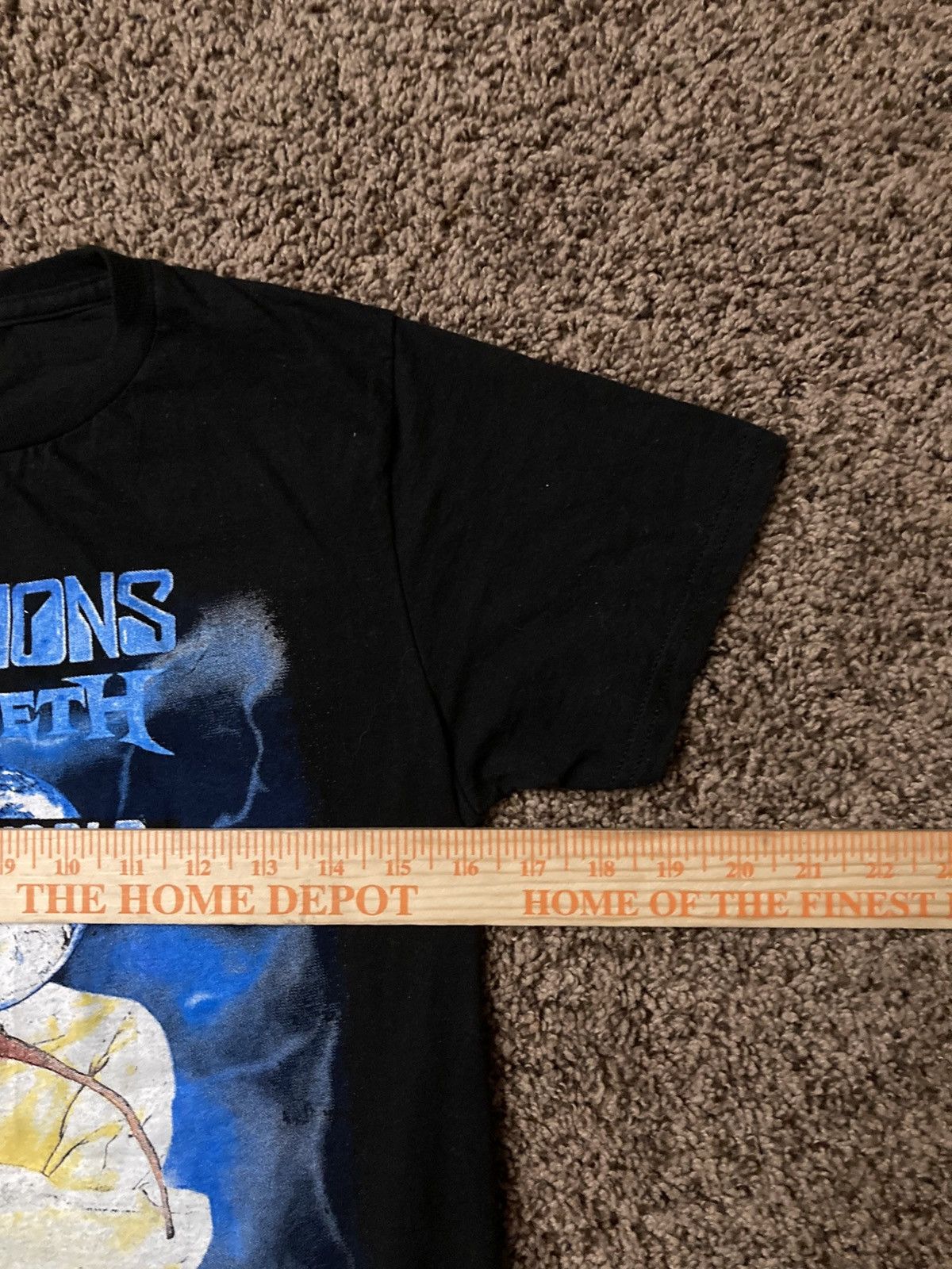 Designer × Vintage Rare Vintage Scorpions Megadeth Crazy World Tour Shirt Size US S / EU 44-46 / 1 - 4 Thumbnail