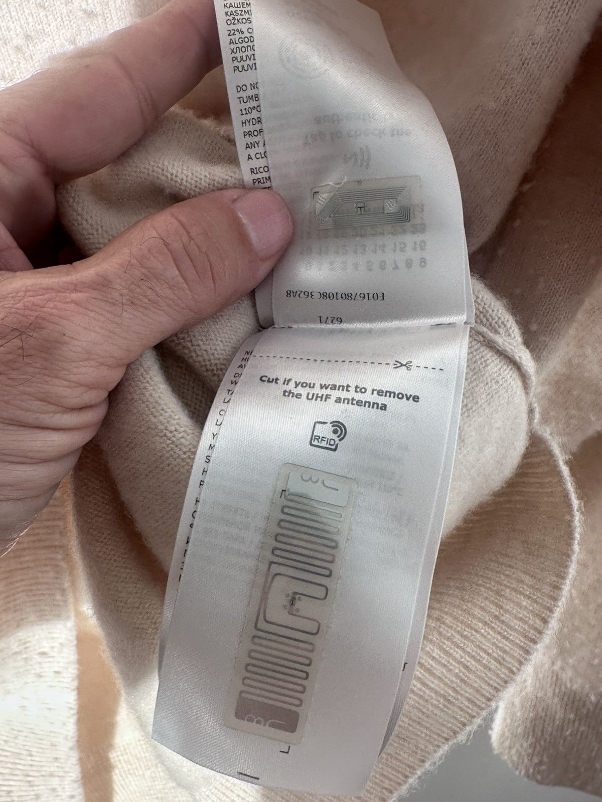 Maison Margiela NWOT Brushed Cashmere Sweater - Medium Size US M / EU 48-50 / 2 - 5 Thumbnail