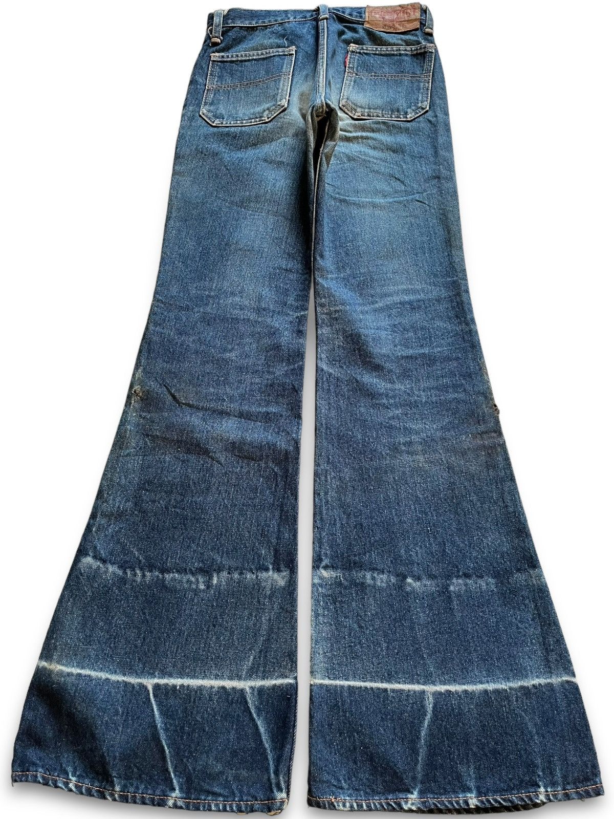 Japanese Brand Vintage Japanese Brand Workwear Bush Style Flare Jeans Size 25" / US 0 / IT 36 - 2 Thumbnail