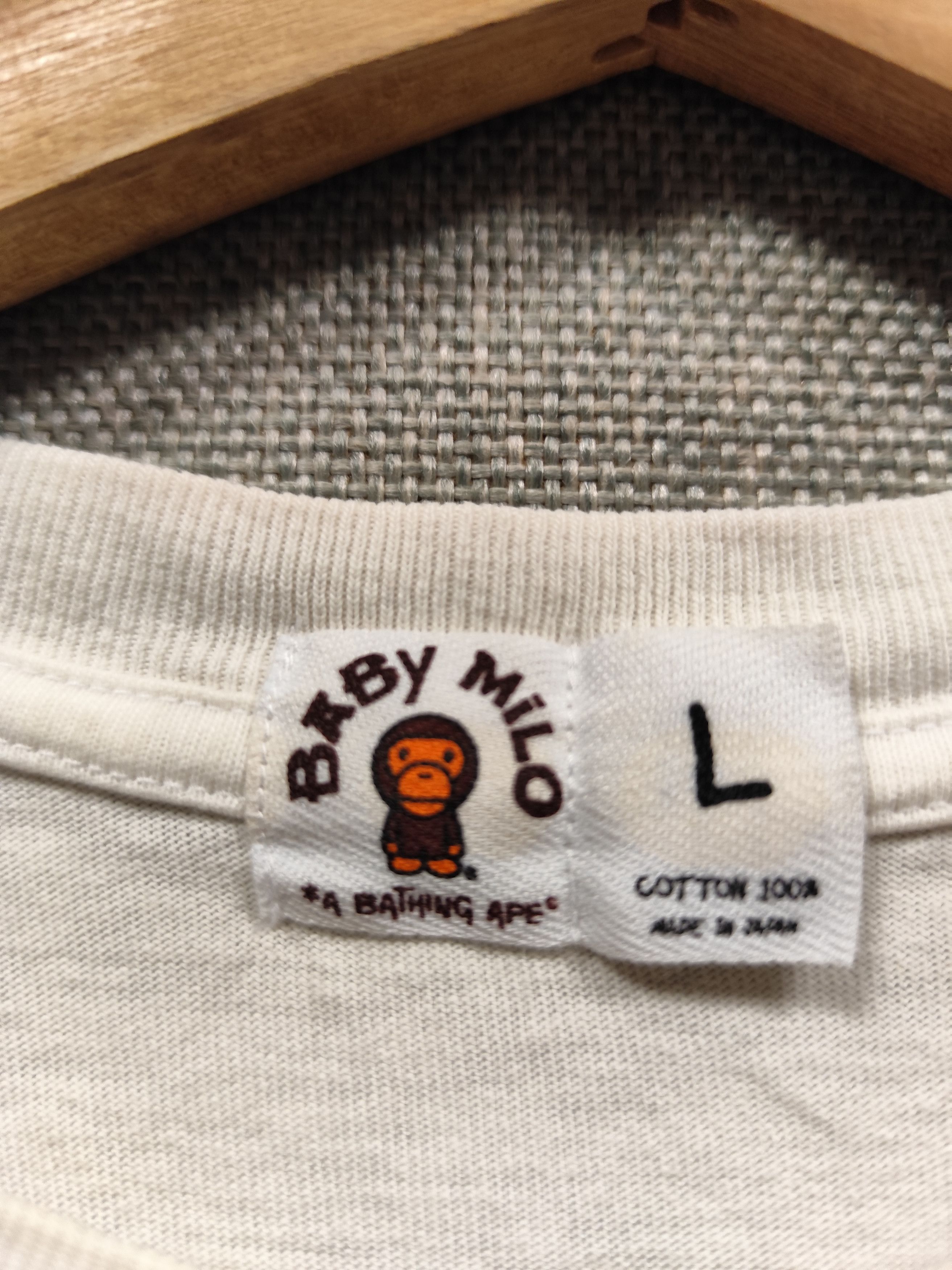 Bape × Kaws Bape x Kaws Baby Milo Monogram Tee Size US L / EU 52-54 / 3 - 6 Thumbnail