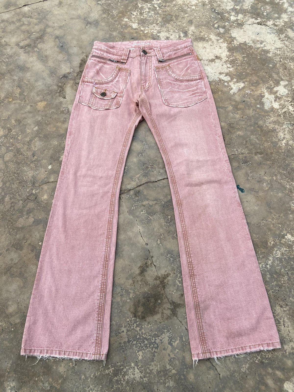 Japanese Brand VINTAGE BACK NUMBER BUSH PANT STYLE Size US 30 / EU 46 - 1 Thumbnail